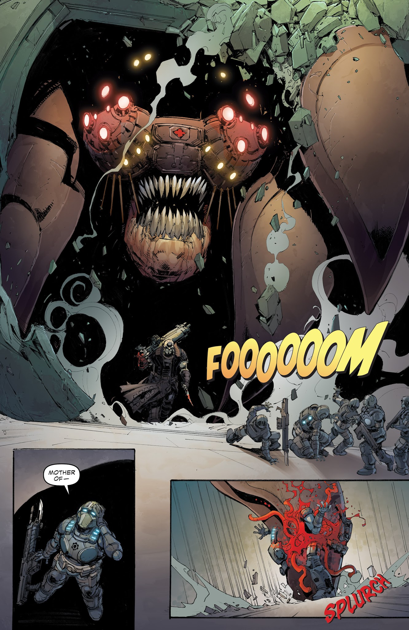 Read online Gears of War: The Rise of RAAM comic -  Issue #4 - 12