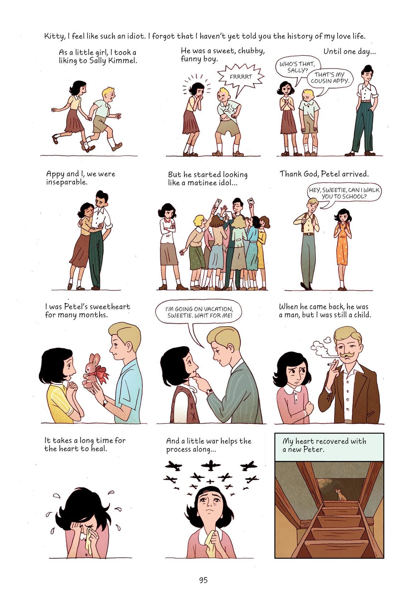 Read online Anne Frank’s Diary: The Graphic Adaptation comic -  Issue # TPB - 95