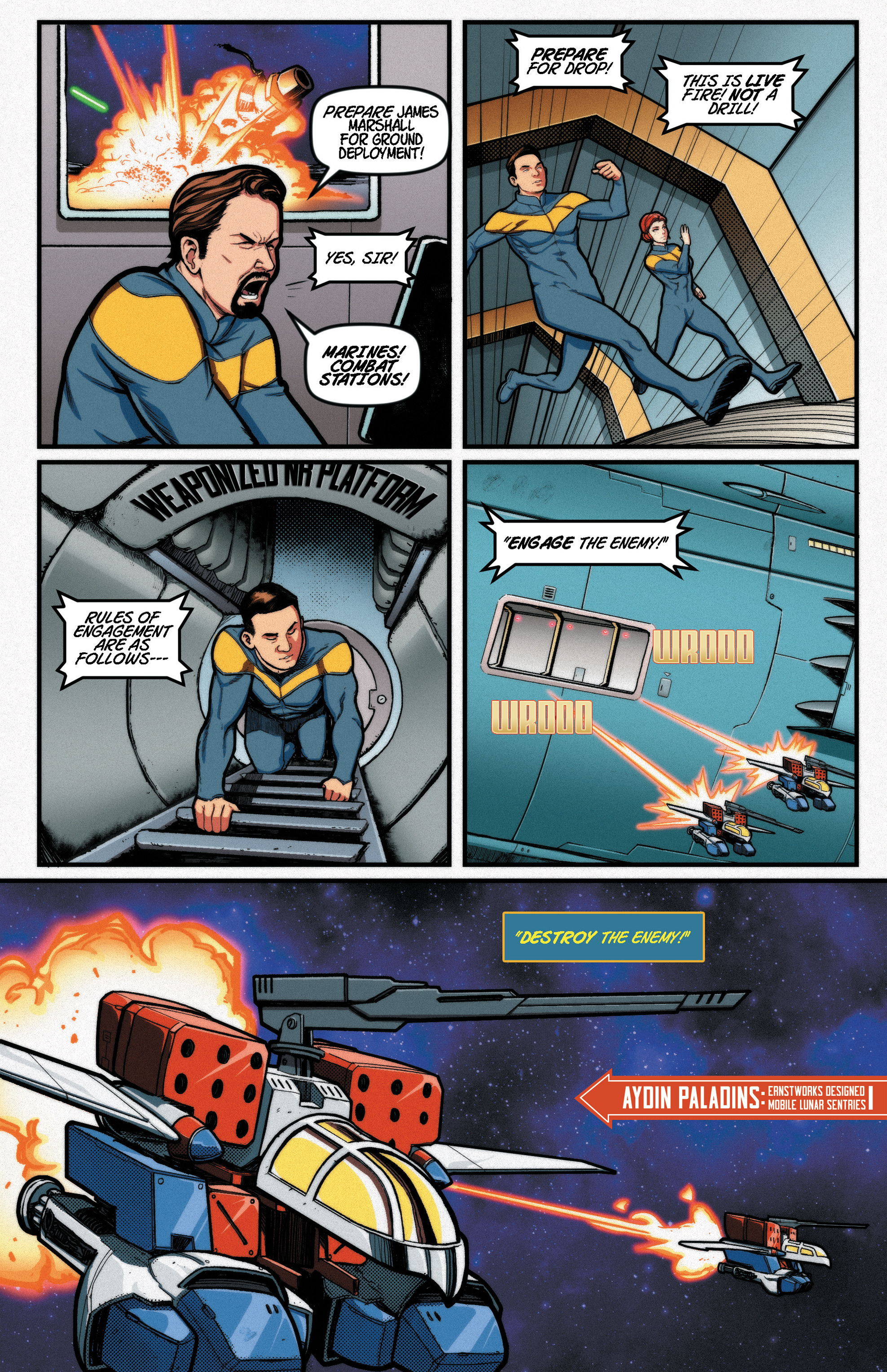 Read online Trump's Space Force comic -  Issue # Full - 17