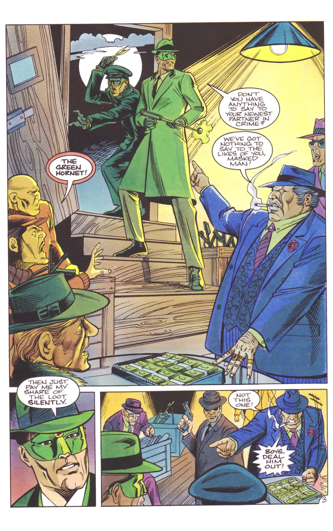 Read online Tales of the Green Hornet (1991) comic -  Issue #4 - 4