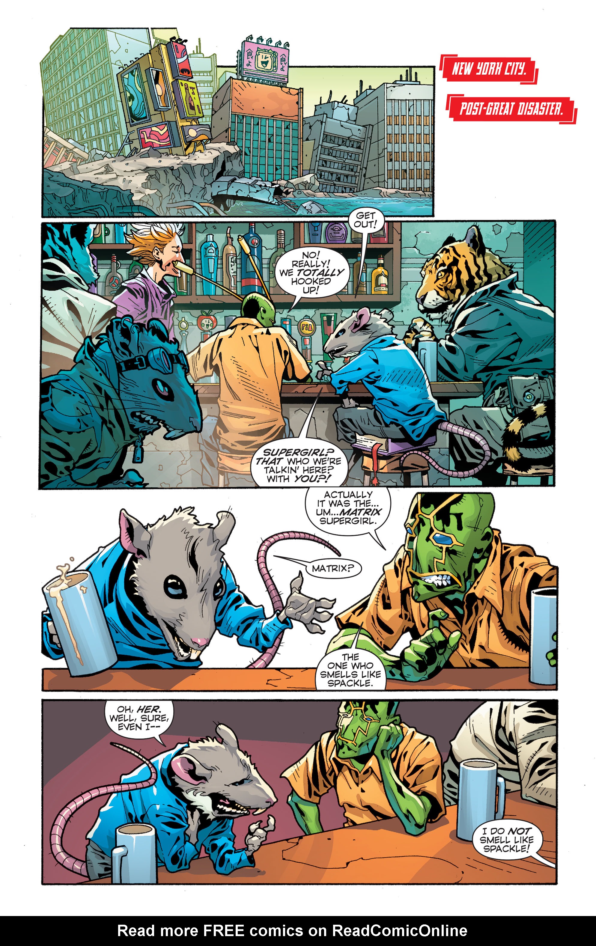Read online Convergence Supergirl: Matrix comic -  Issue #2 - 6