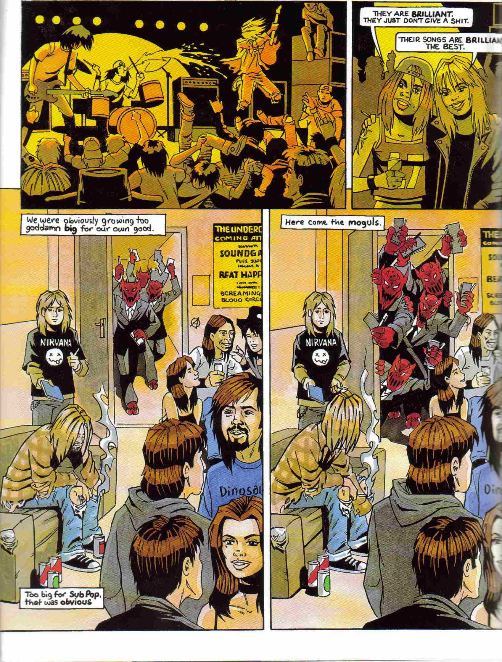 Read online GodSpeed: The Kurt Cobain Graphic comic -  Issue # TPB - 51