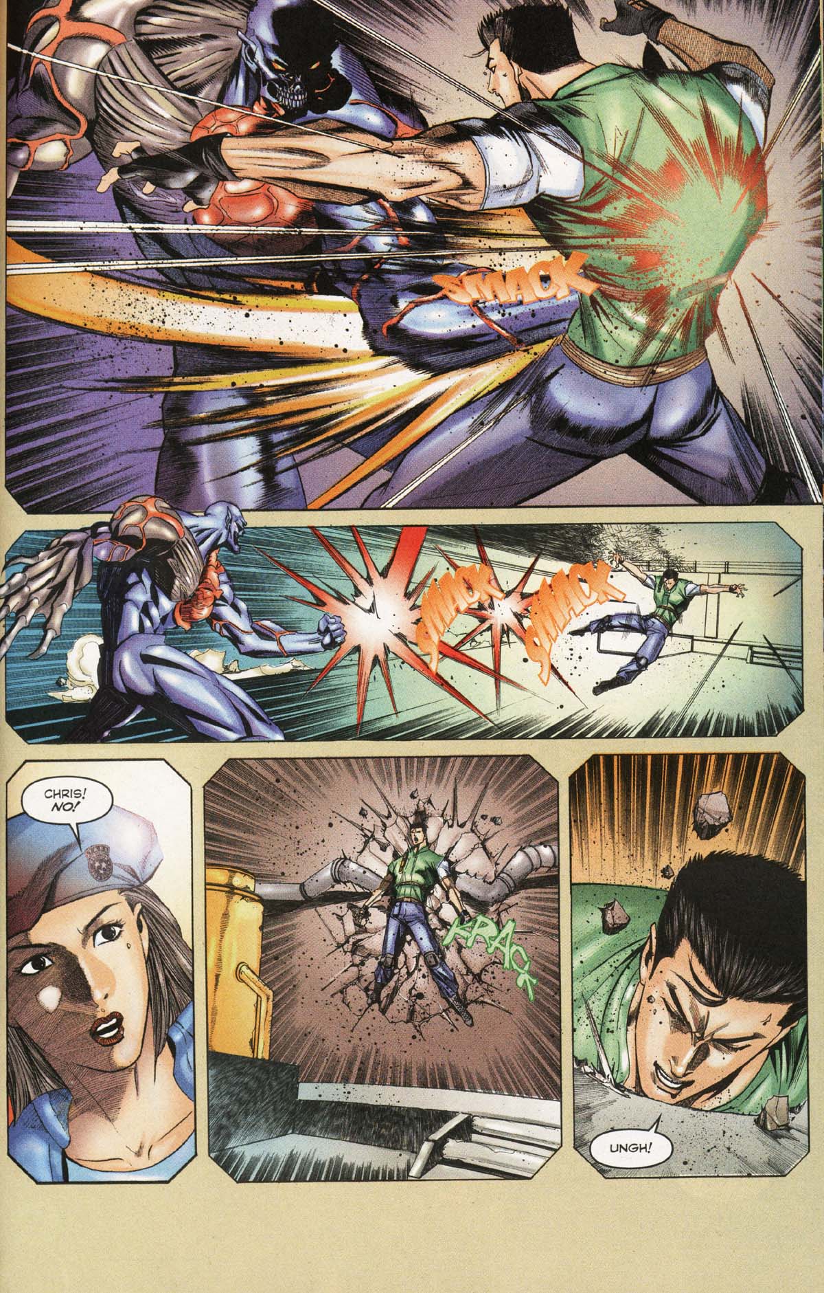 Read online Resident Evil Code: Veronica comic -  Issue #3 - 109