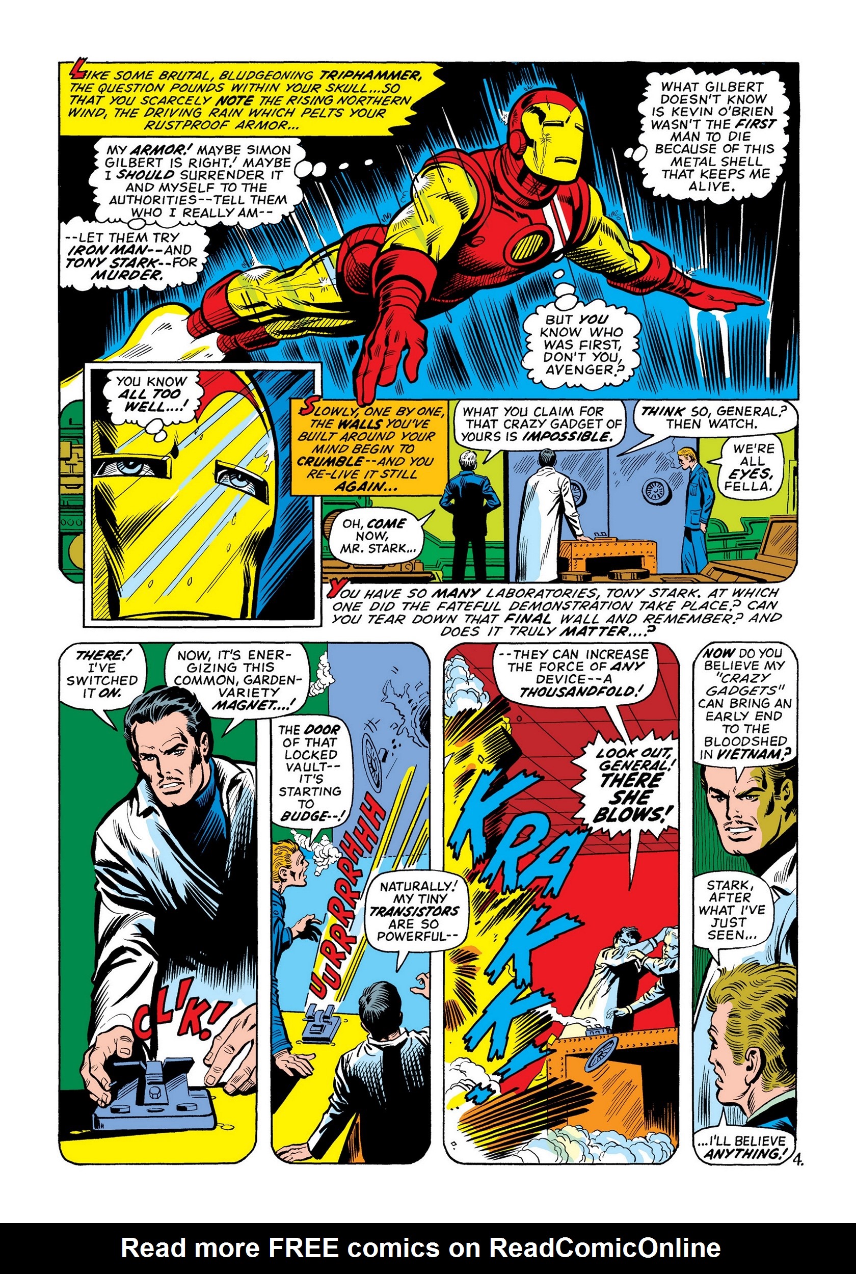 Read online Marvel Masterworks: The Invincible Iron Man comic -  Issue # TPB 8 (Part 2) - 70