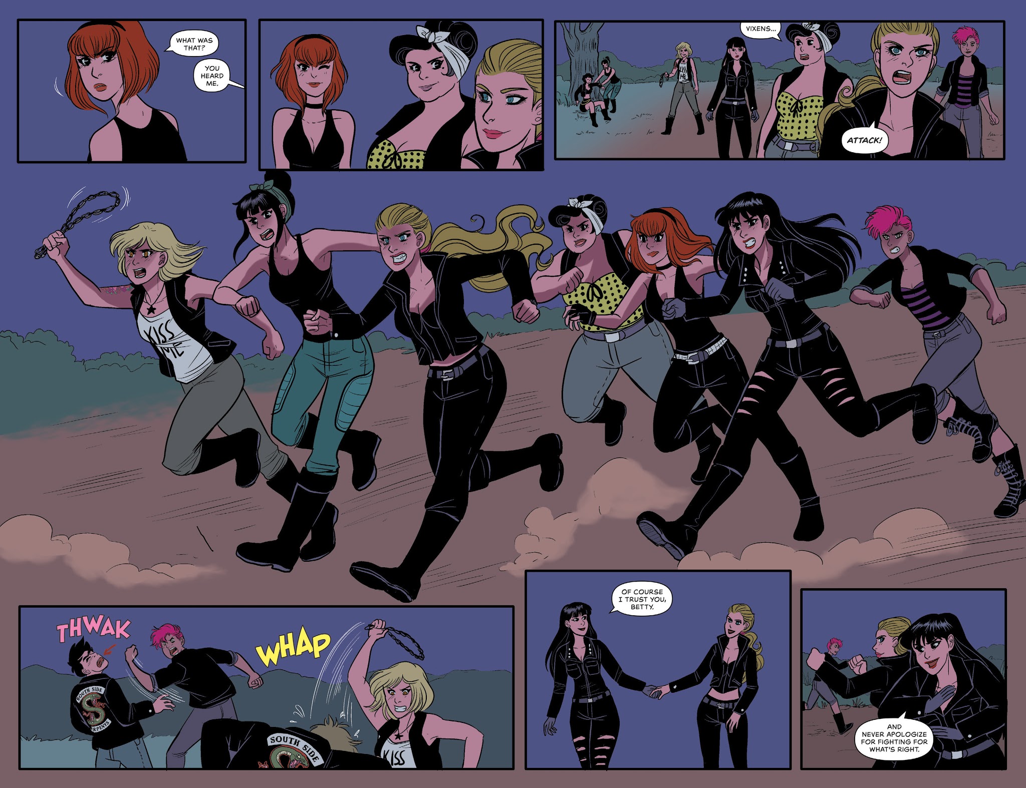 Read online Betty & Veronica: Vixens comic -  Issue #4 - 16