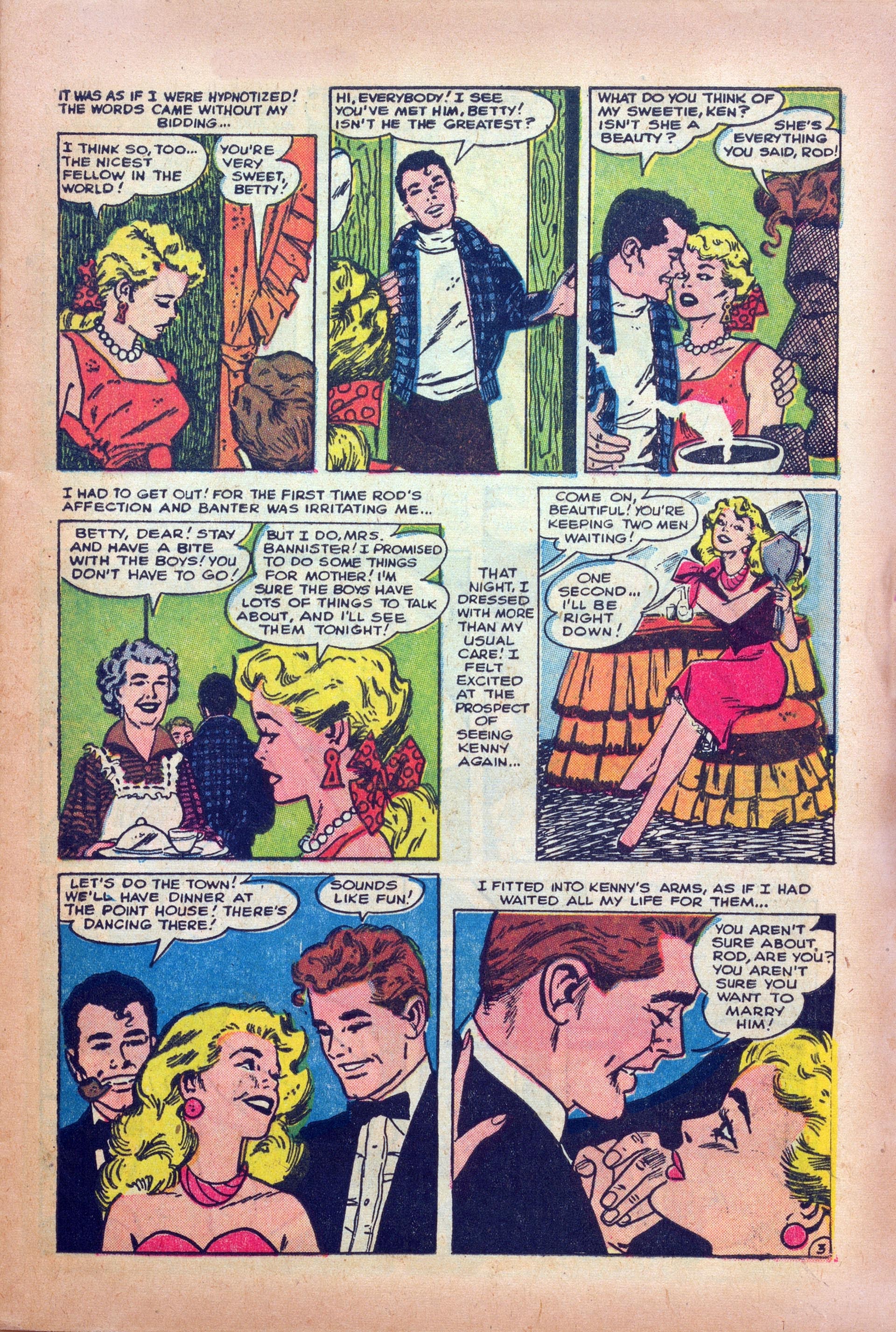 Read online Love Romances comic -  Issue #49 - 5