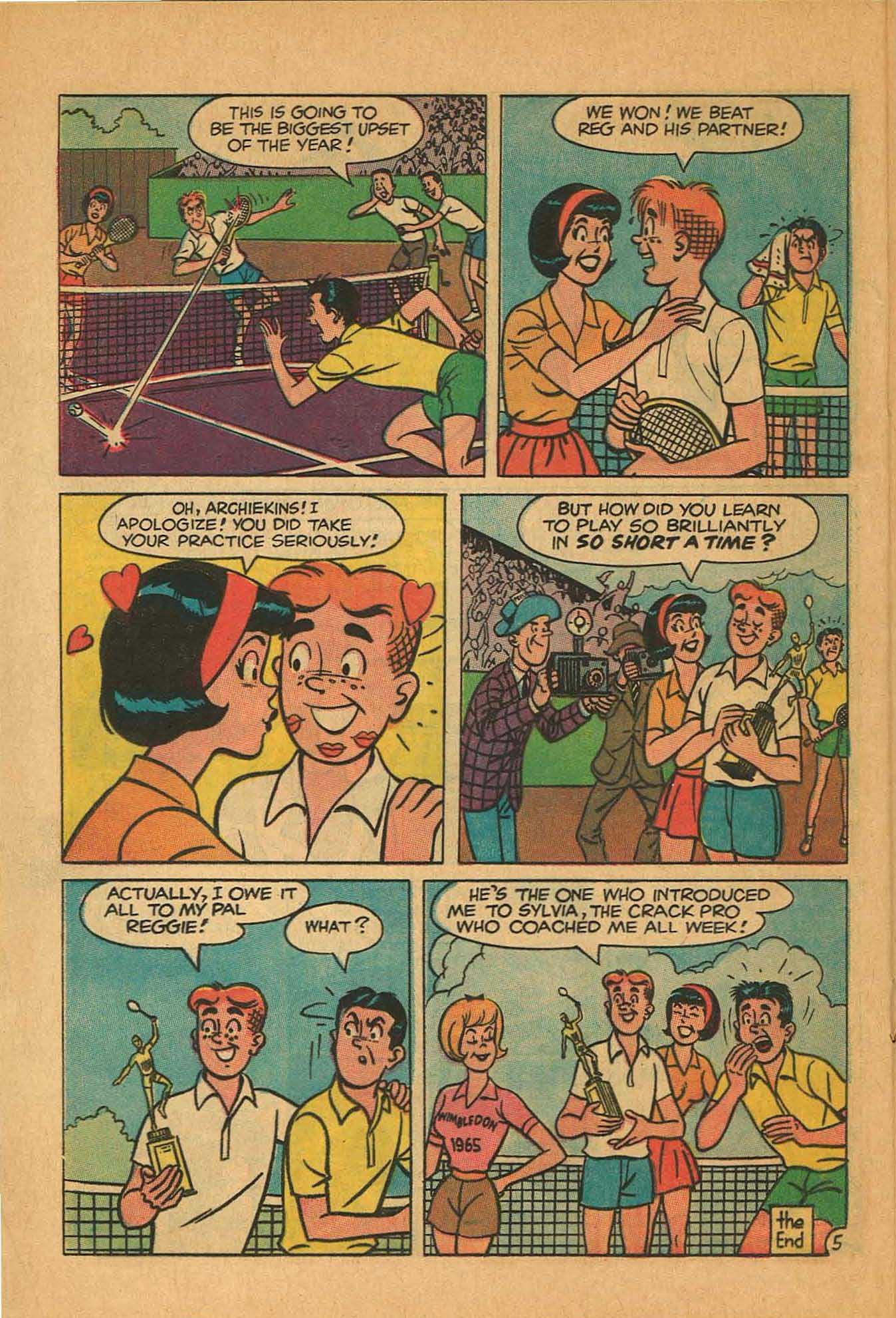 Read online Reggie and Me (1966) comic -  Issue #20 - 24