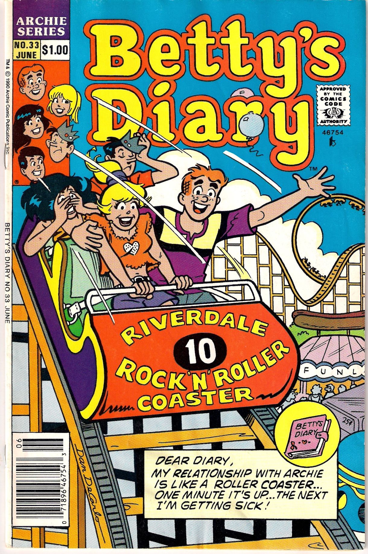 Read online Betty's Diary comic -  Issue #33 - 1