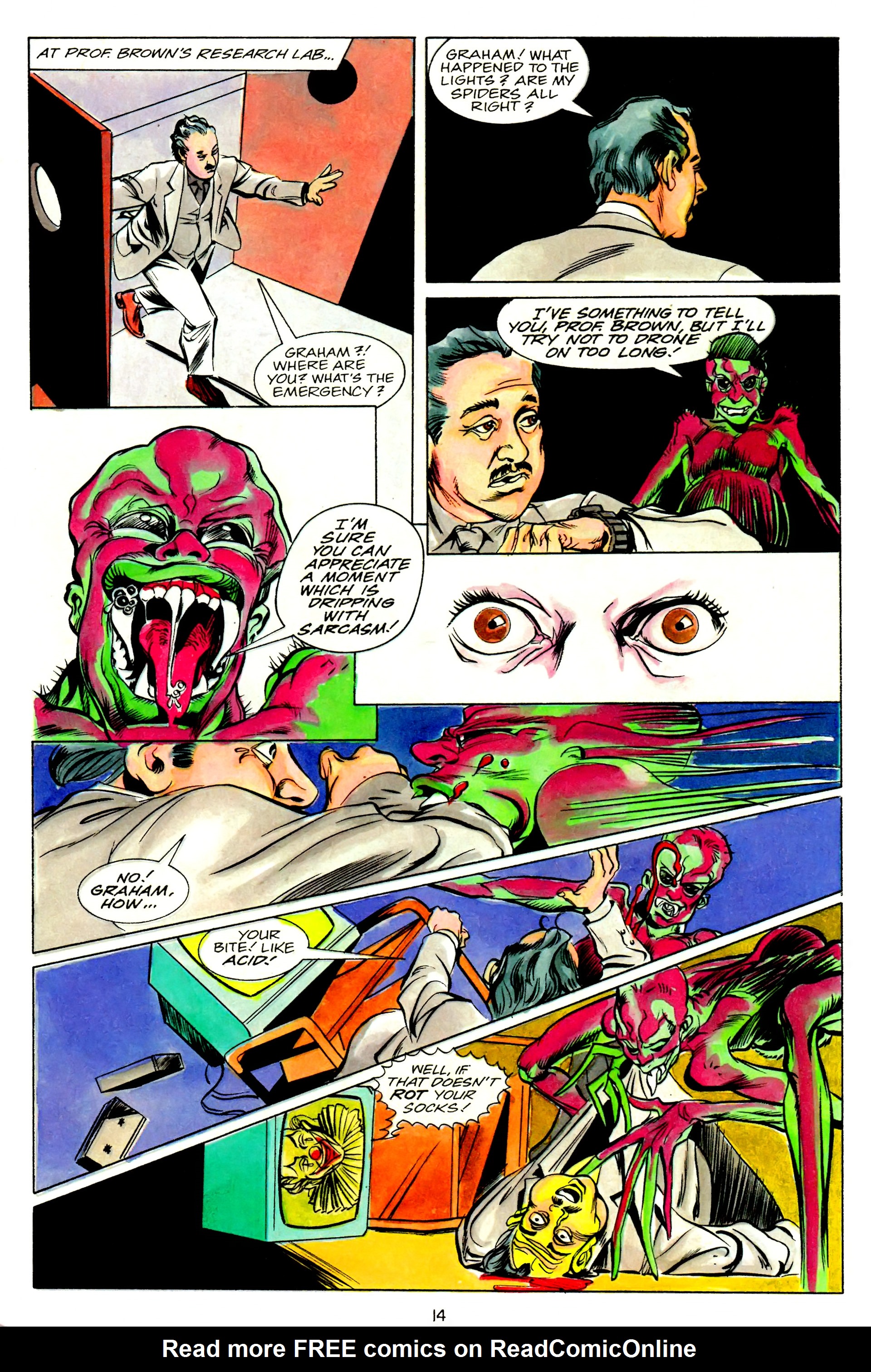 Read online Fright Night (1988) comic -  Issue #5 - 16