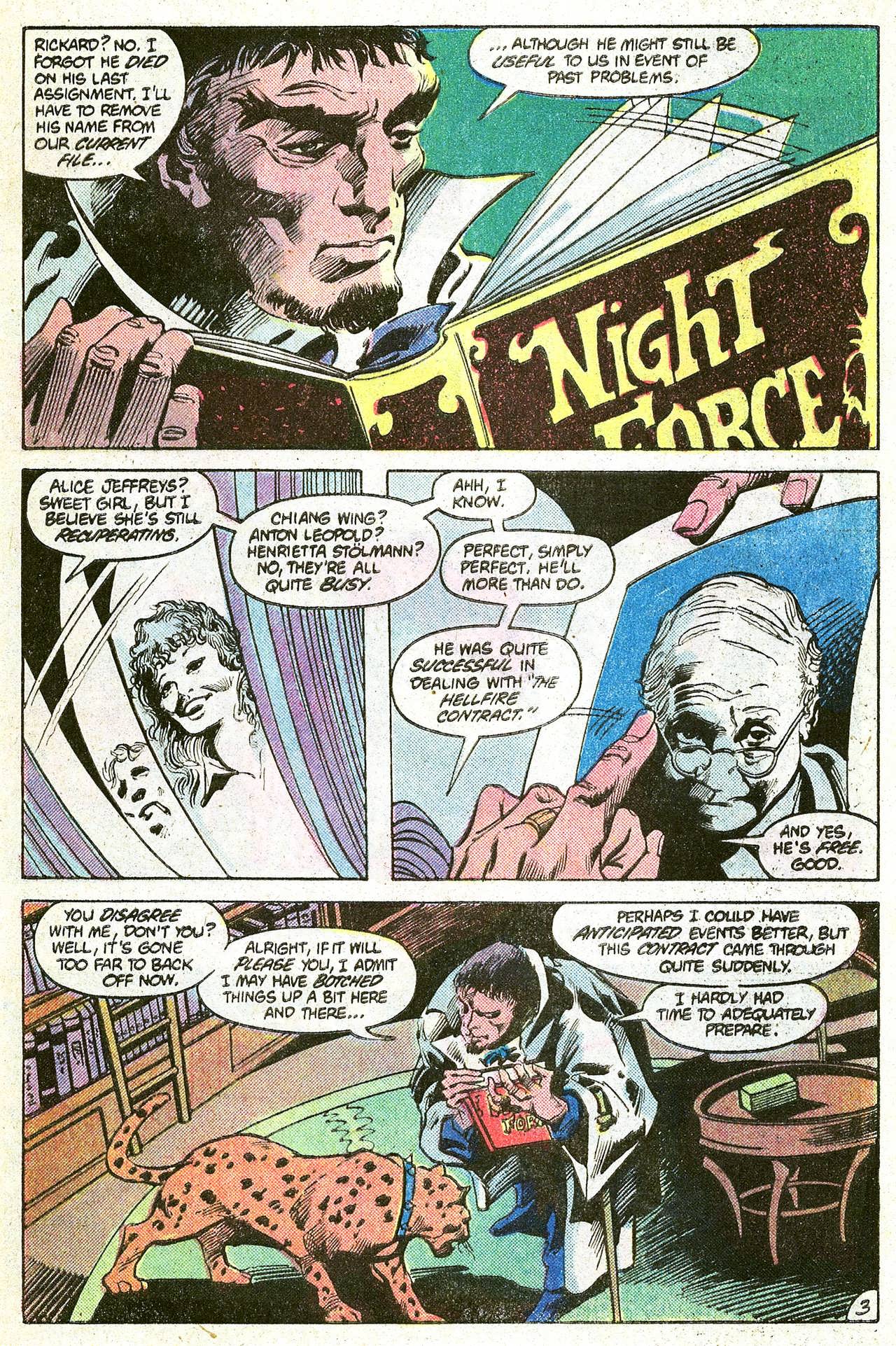 Read online The Night Force comic -  Issue #3 - 5