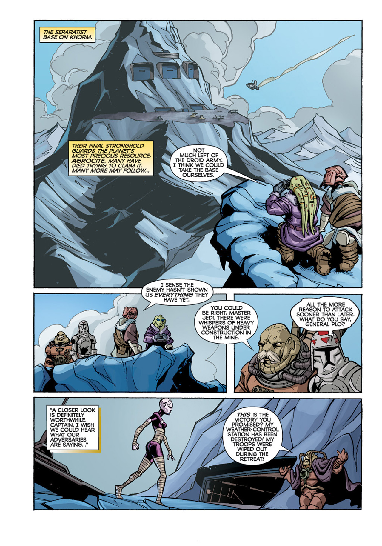 Read online Star Wars: The Clone Wars comic -  Issue #9 - 3