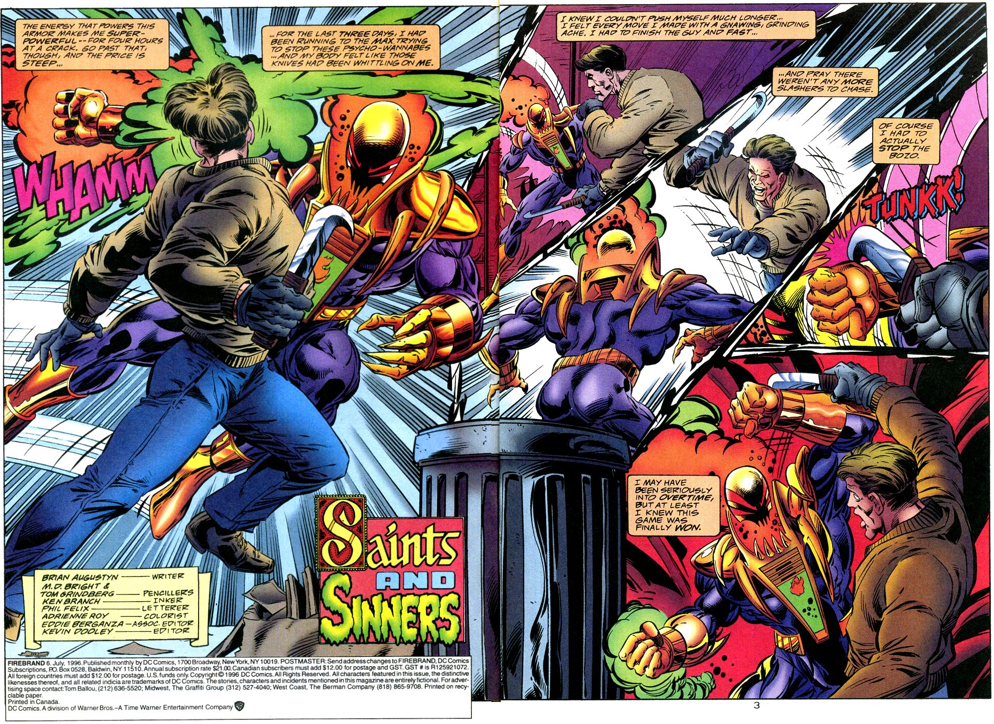 Read online Firebrand comic -  Issue #6 - 3