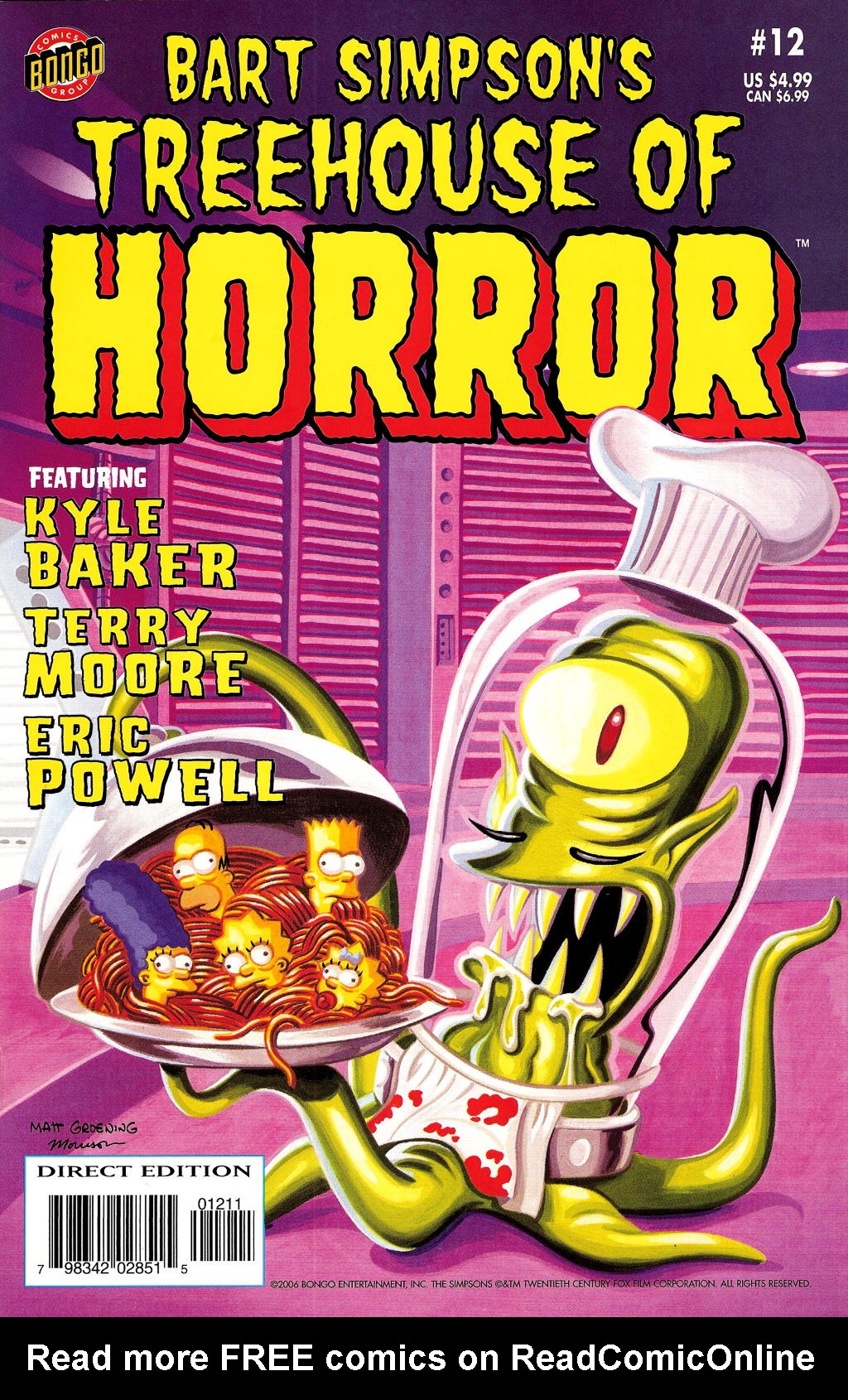 Read online Treehouse of Horror comic -  Issue #12 - 1