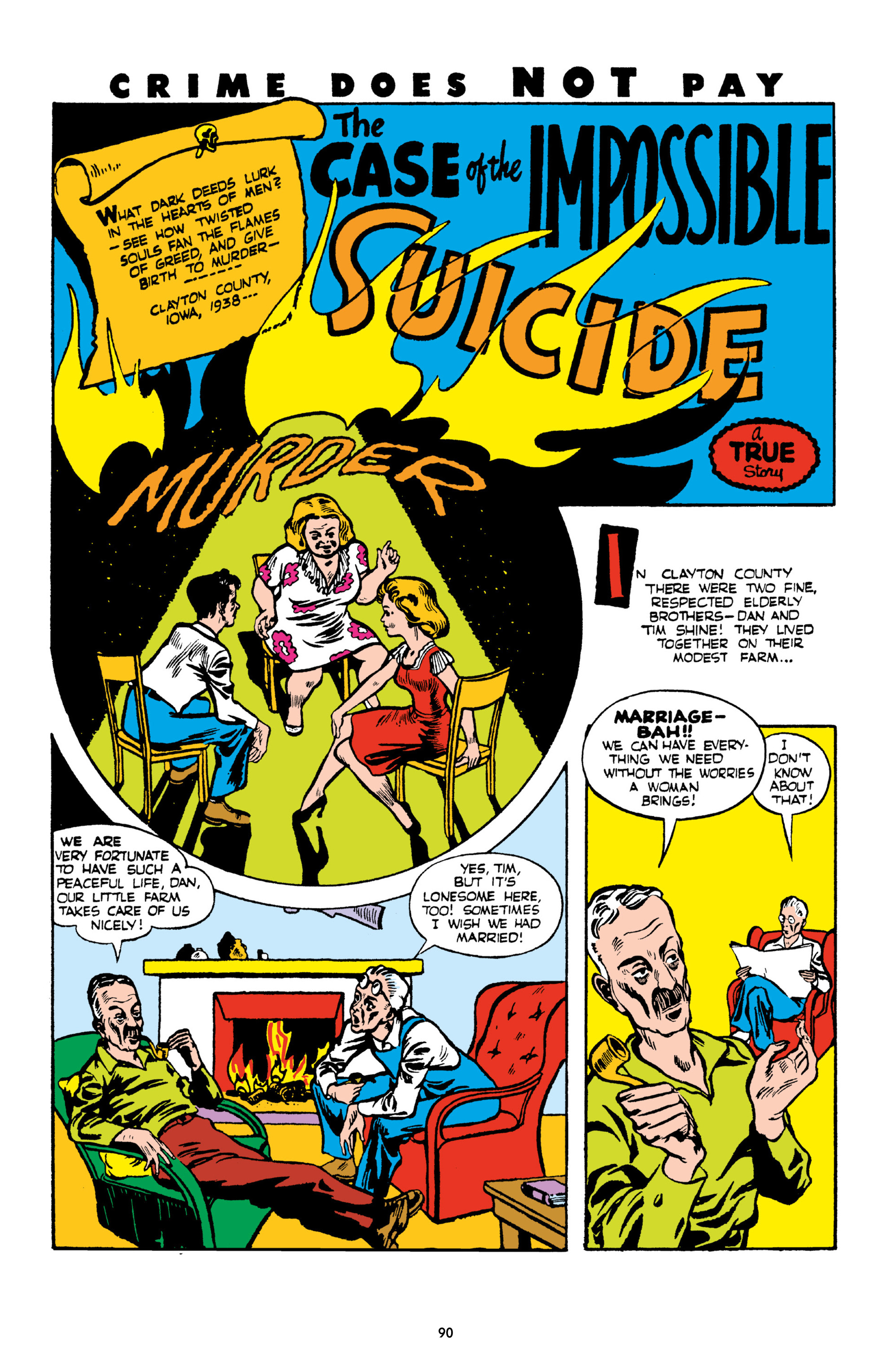 Read online Crime Does Not Pay Archives comic -  Issue # TPB 6 (Part 1) - 92