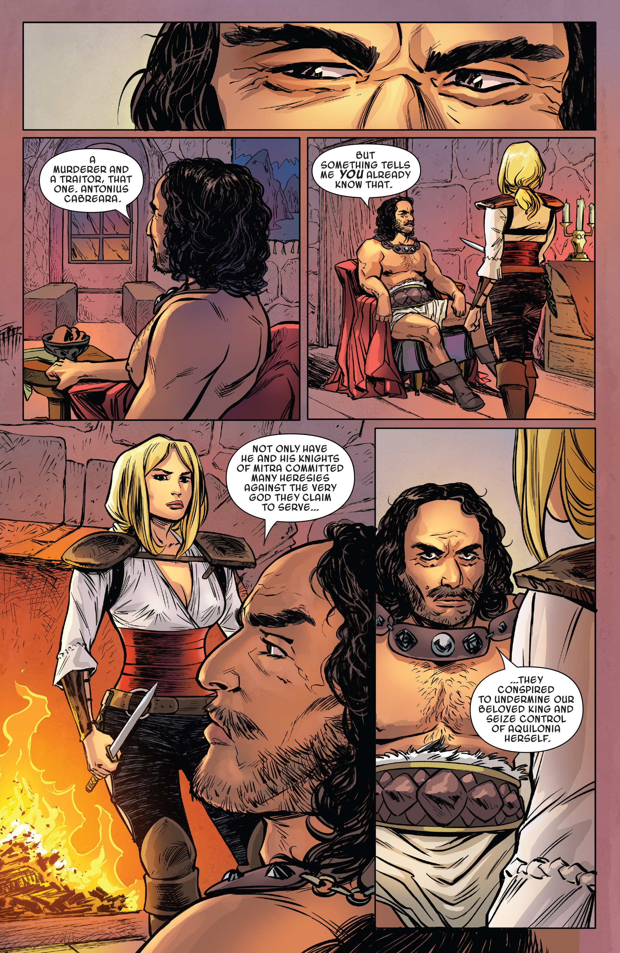 Read online Age of Conan: Valeria comic -  Issue #4 - 11