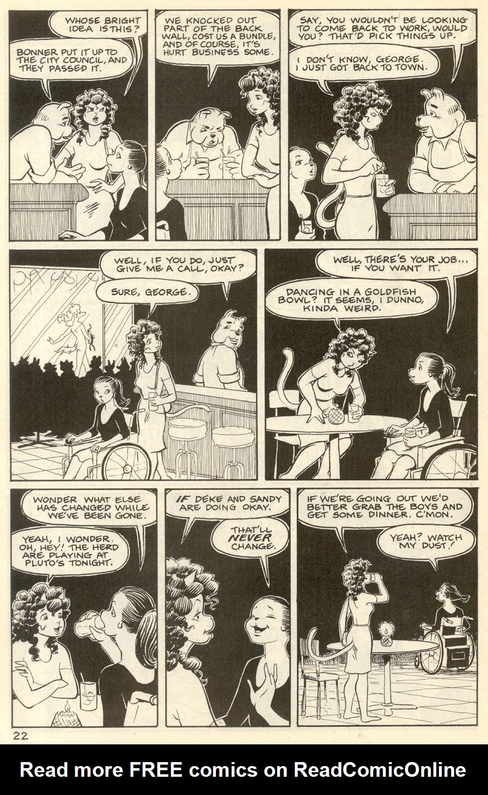 Omaha the Cat Dancer (1986) issue 6 - Page 25