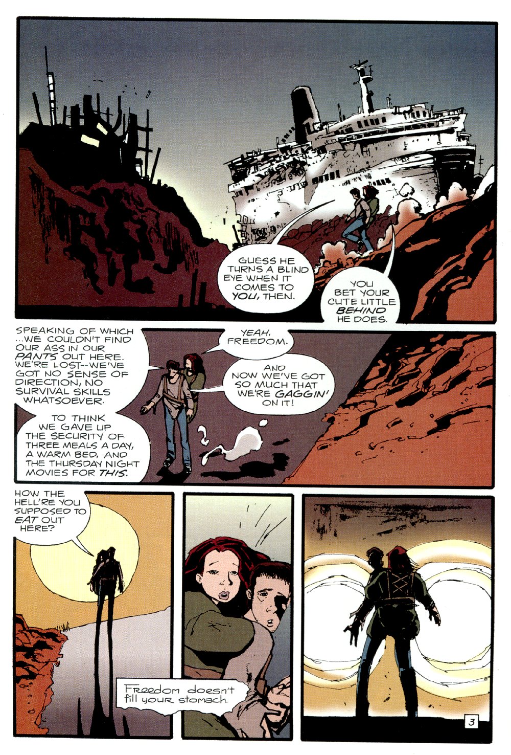 Read online Industrial Gothic comic -  Issue #2 - 5