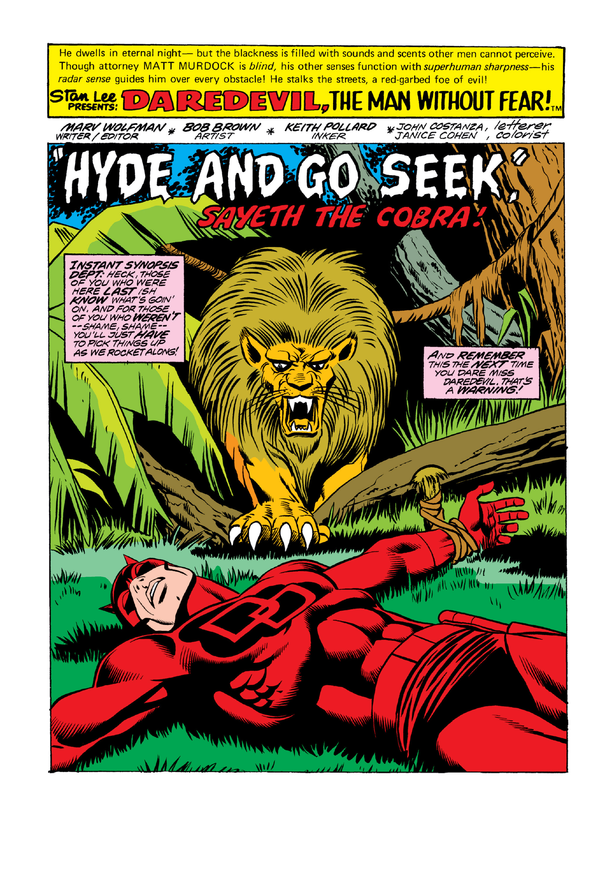 Read online Marvel Masterworks: Daredevil comic -  Issue # TPB 13 (Part 3) - 46