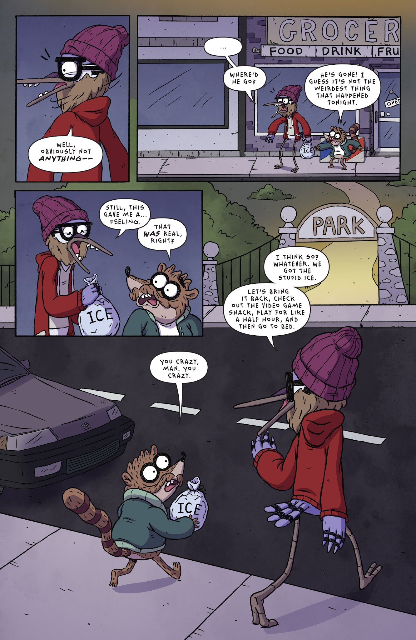 Read online Regular Show: 25 Years Later comic -  Issue #1 - 20