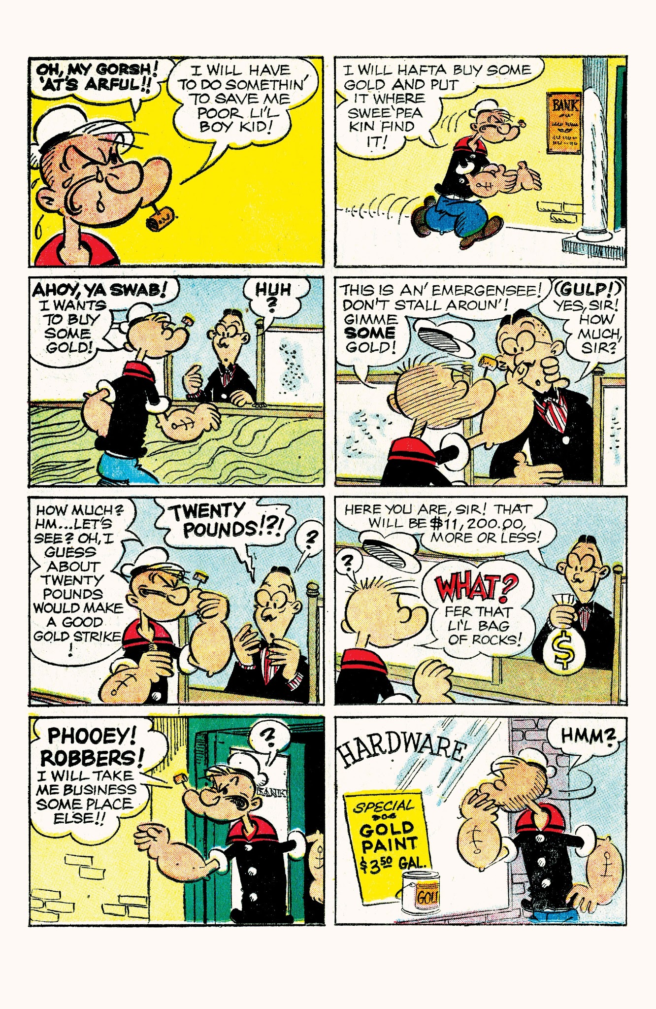 Read online Classic Popeye comic -  Issue #63 - 21