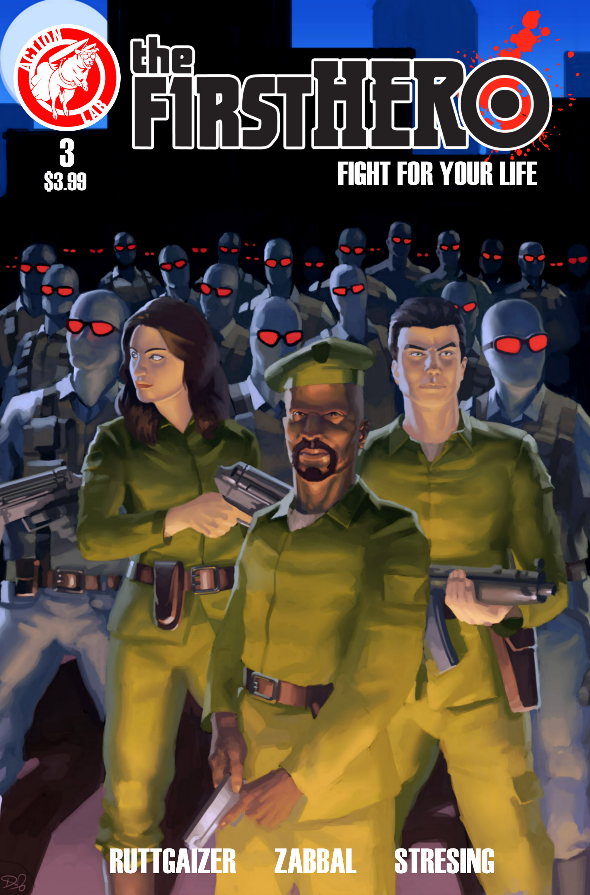 Read online The F1rst Hero: Fight For Your Life comic -  Issue #3 - 1
