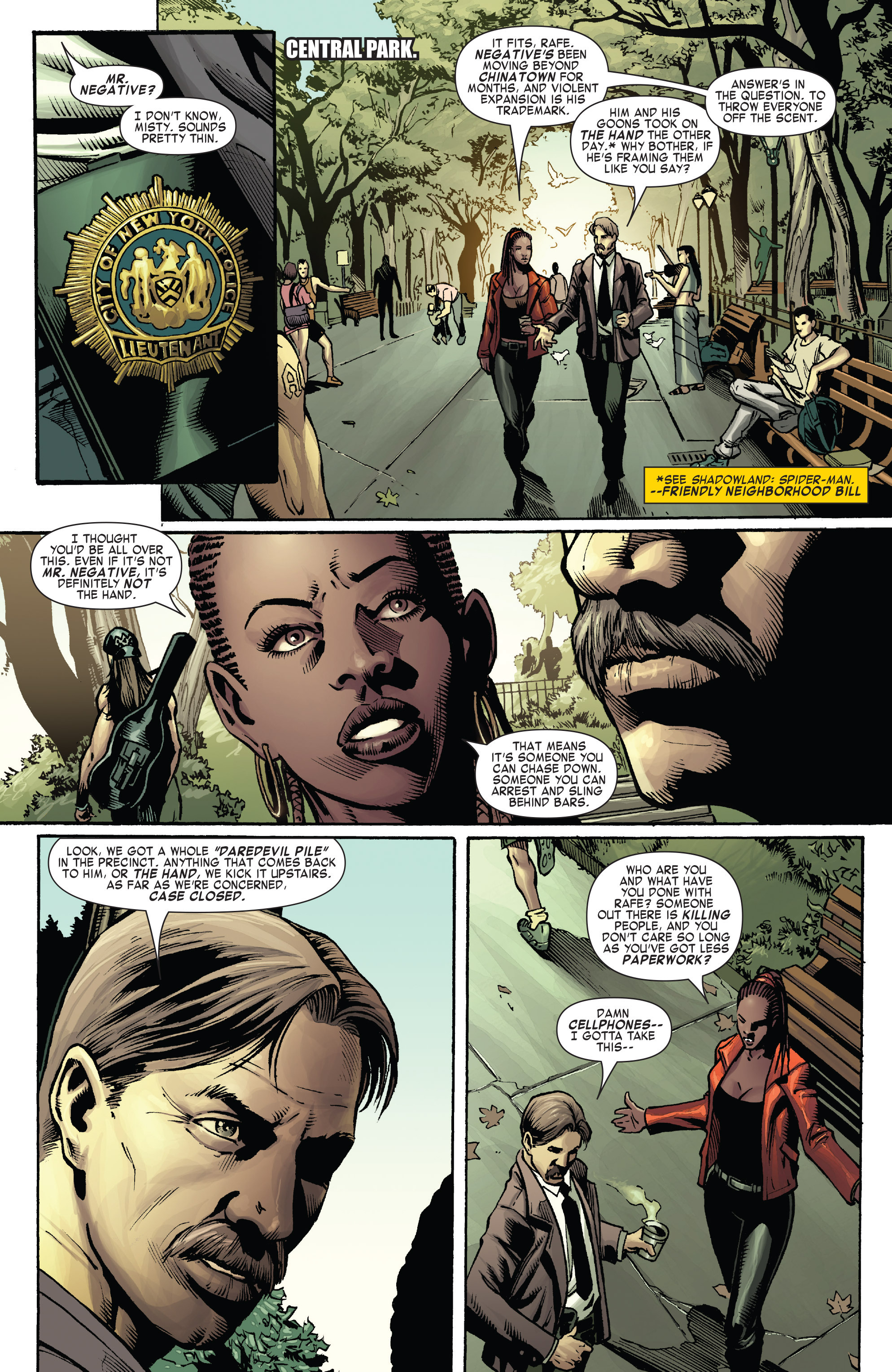 Read online Shadowland: Blood on the Streets comic -  Issue #3 - 14