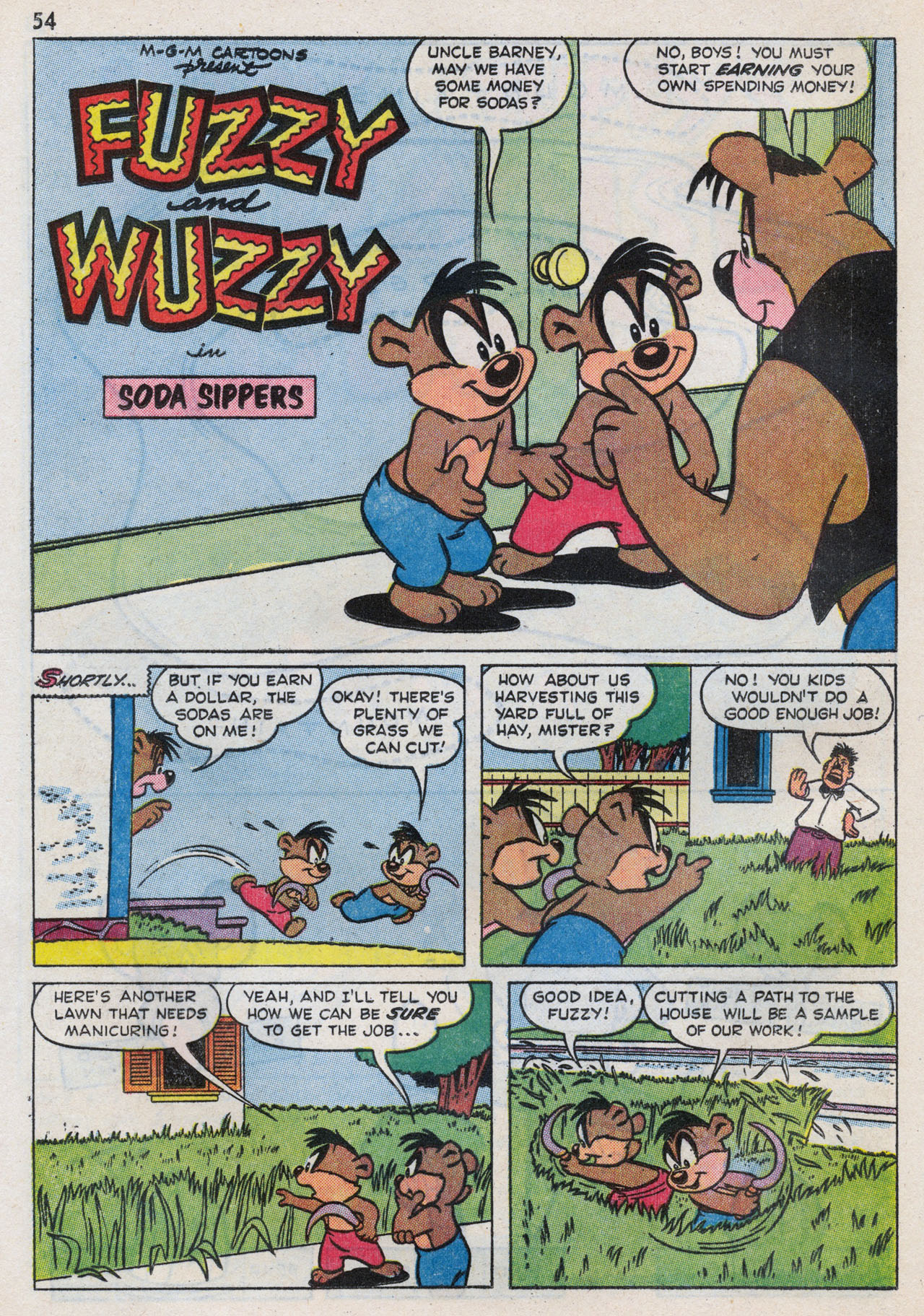 Read online Tom and Jerry's Summer Fun comic -  Issue #3 - 57