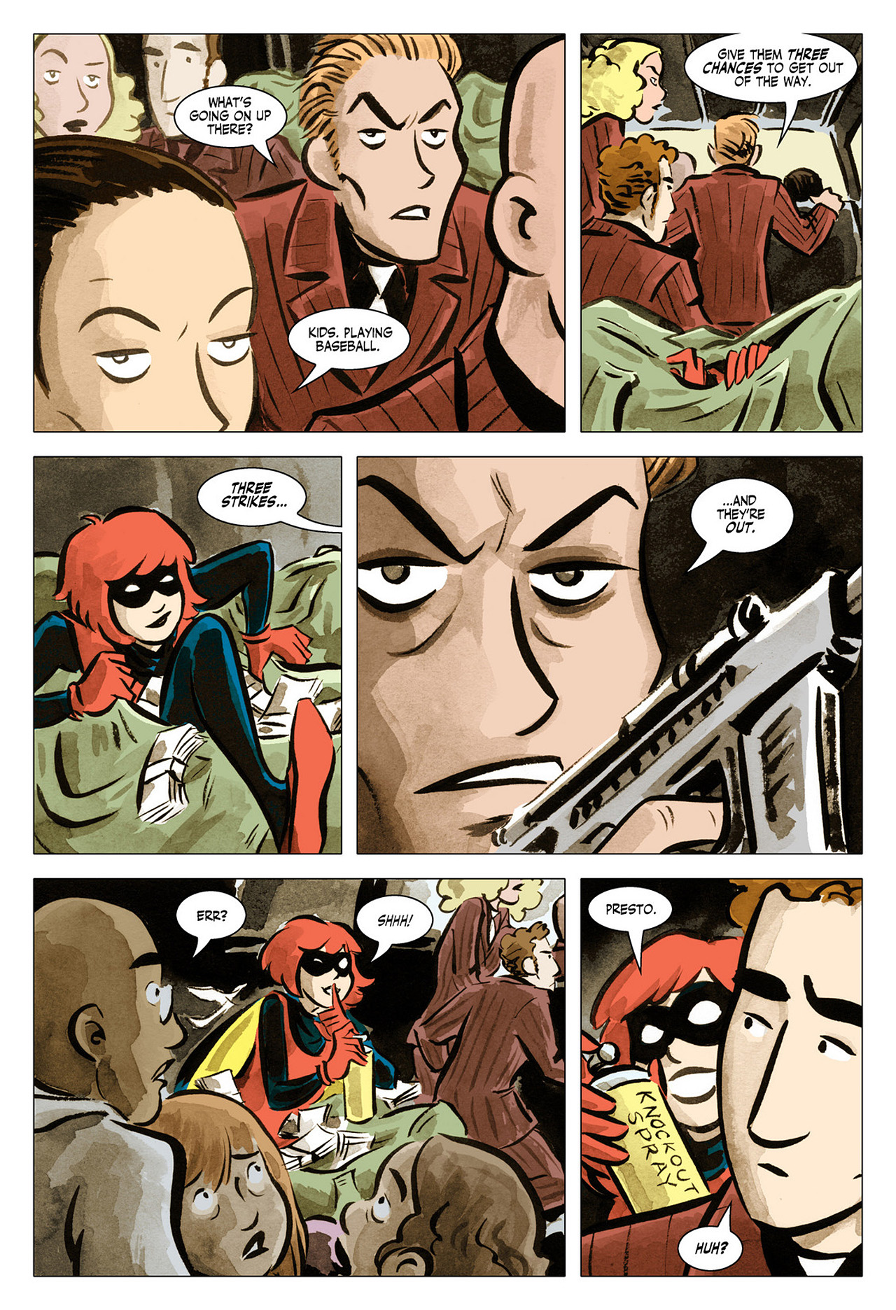 Read online Bandette (2012) comic -  Issue #2 - 9