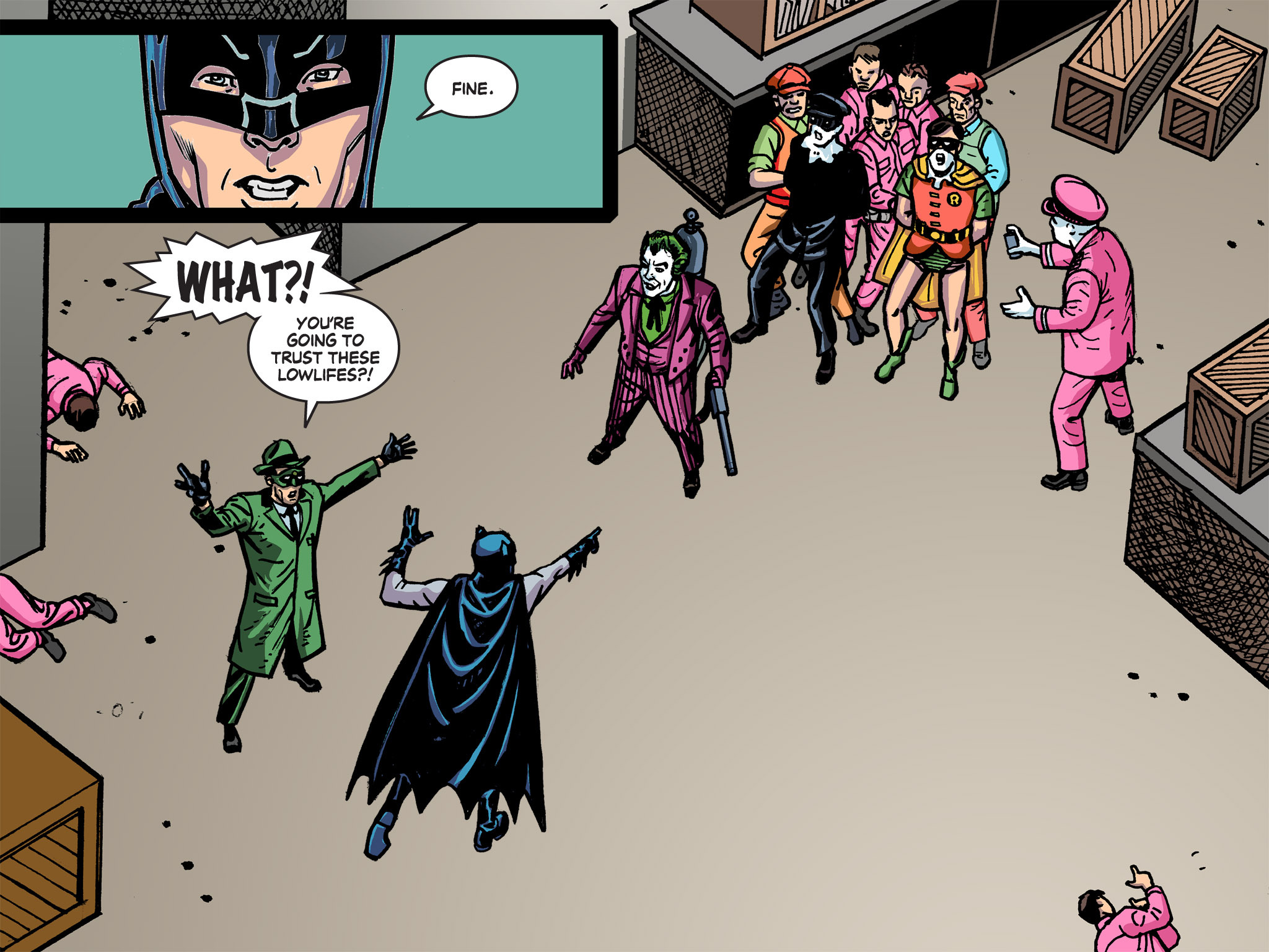 Read online Batman '66 Meets the Green Hornet [II] comic -  Issue #5 - 12