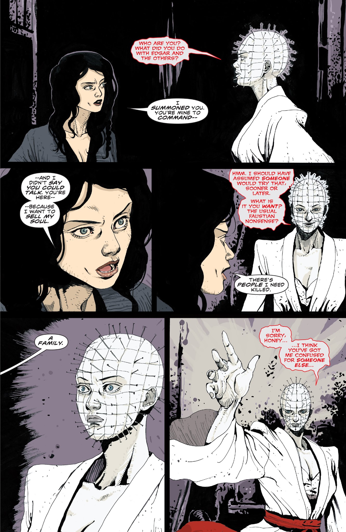 Read online Clive Barker's Hellraiser: The Road Below comic -  Issue # TPB - 26