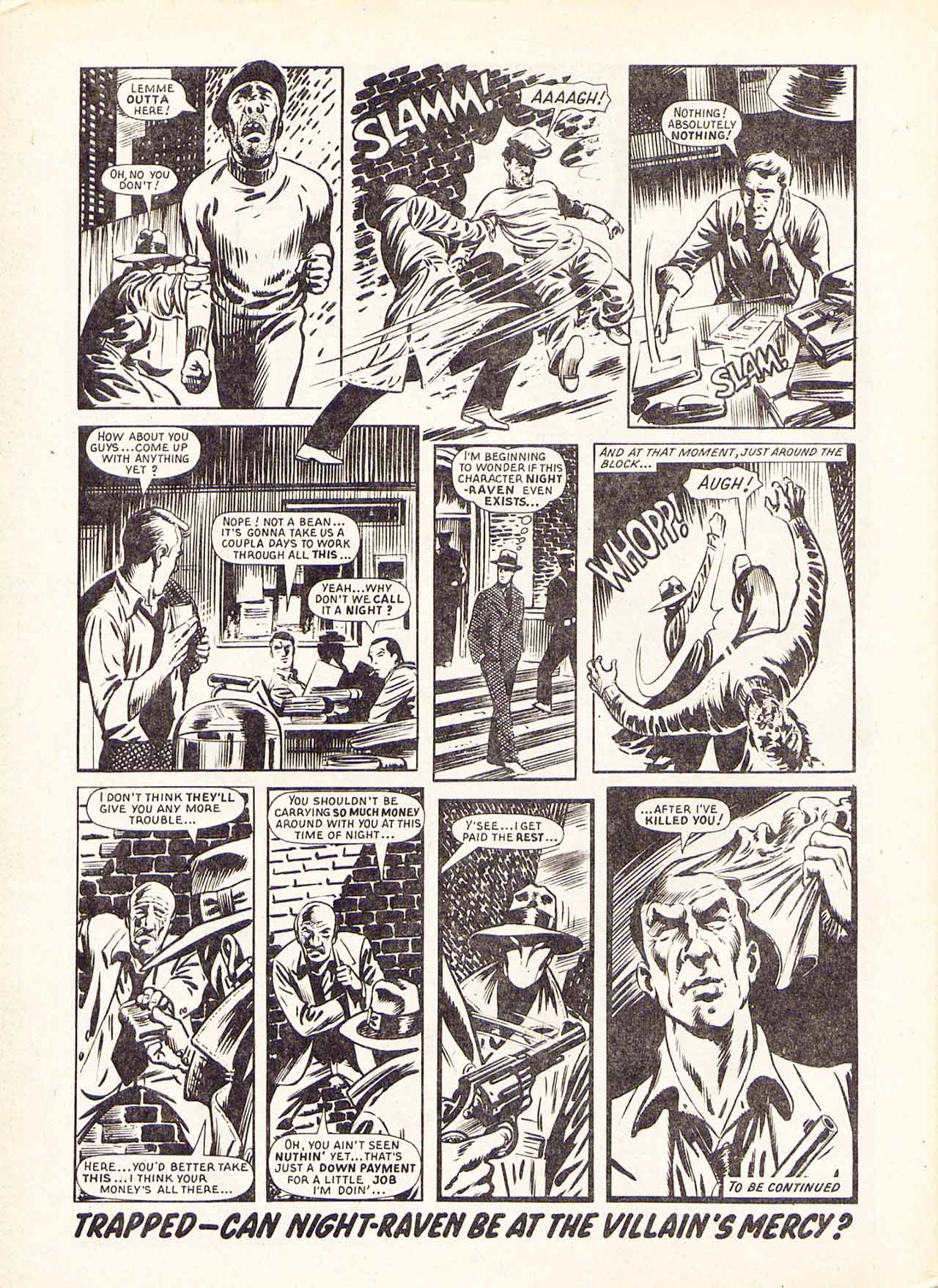 Read online Marvel Graphic Novel comic -  Issue #5 Night Raven - Collected Stories - 22