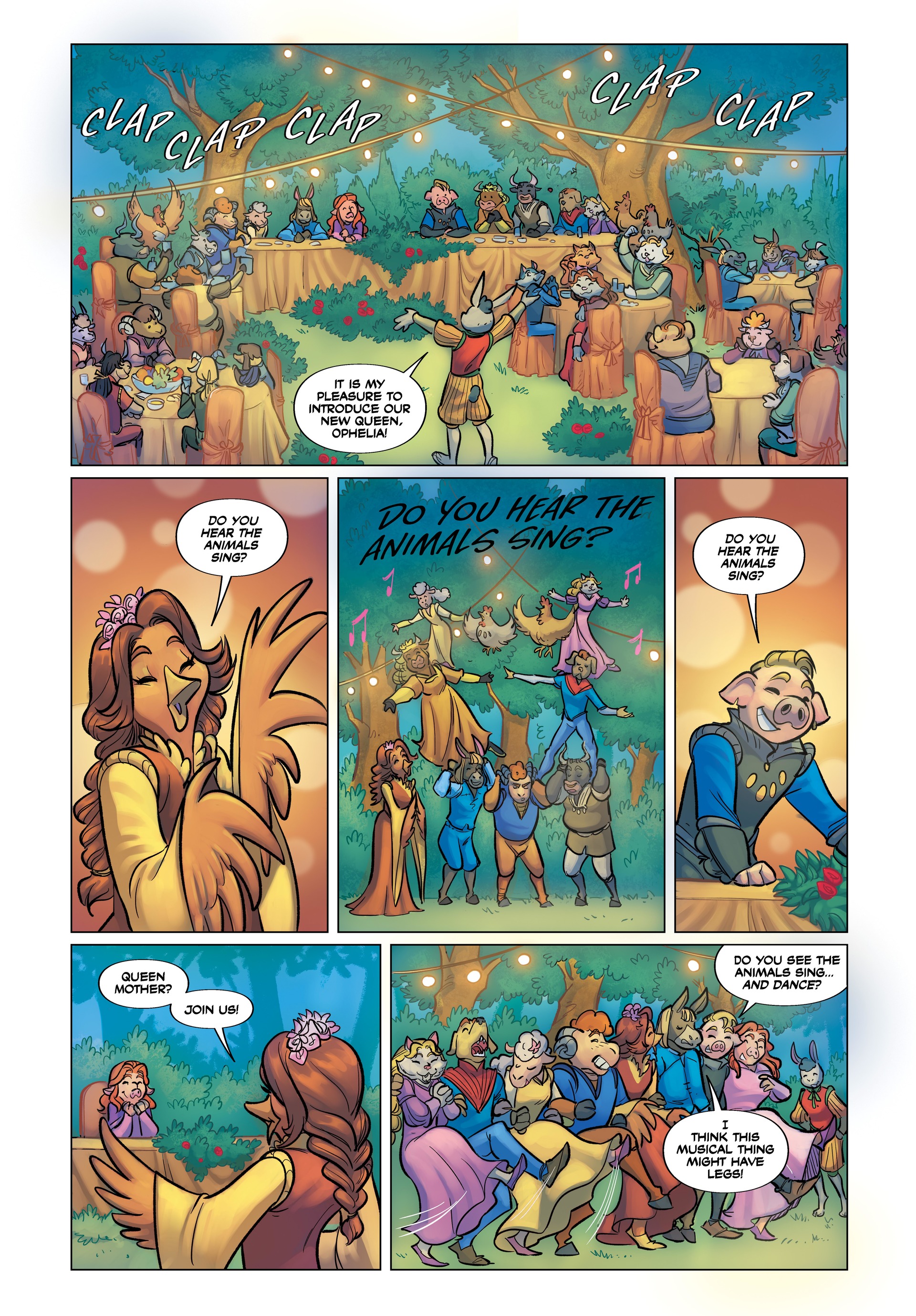 Read online Ham-let: A Shakespearean Mash-up comic -  Issue # Full - 60