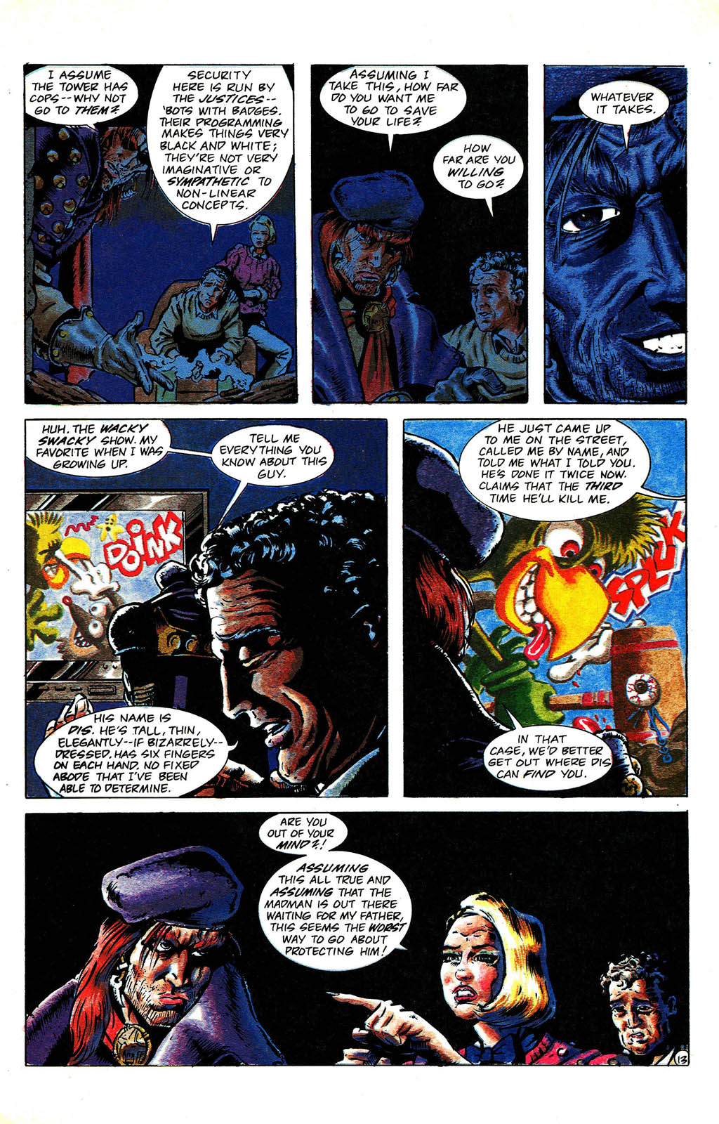 Read online Grimjack comic -  Issue #63 - 17