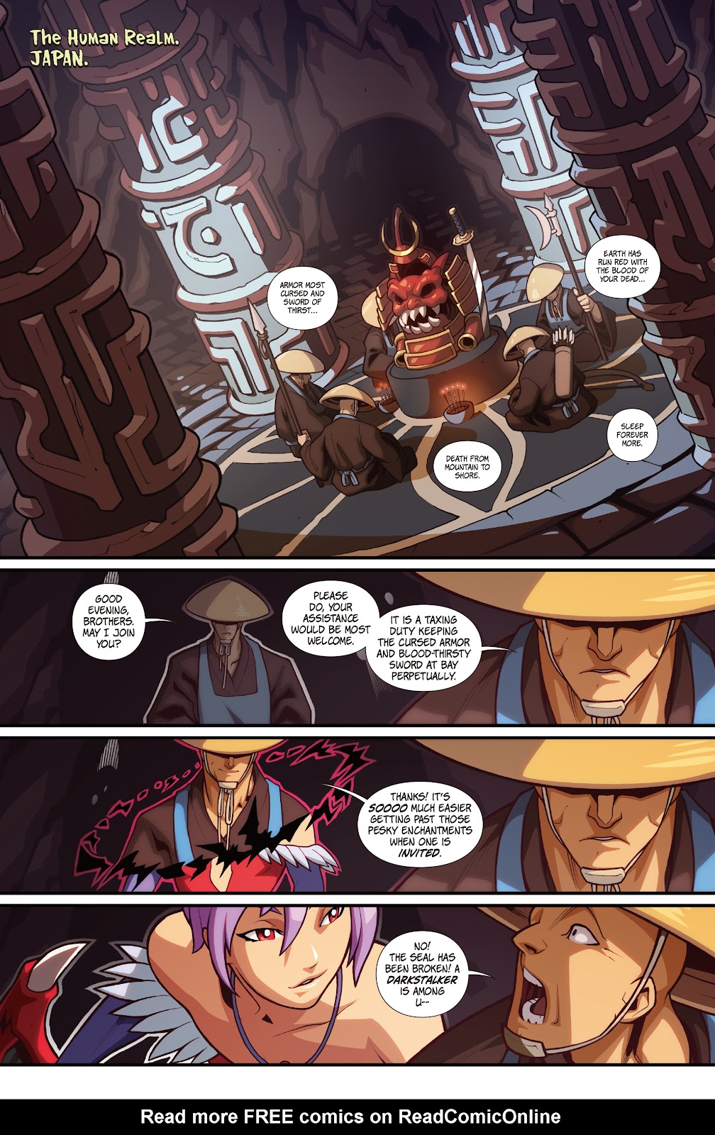 Street Fighter VS Darkstalkers issue 2 - Page 3