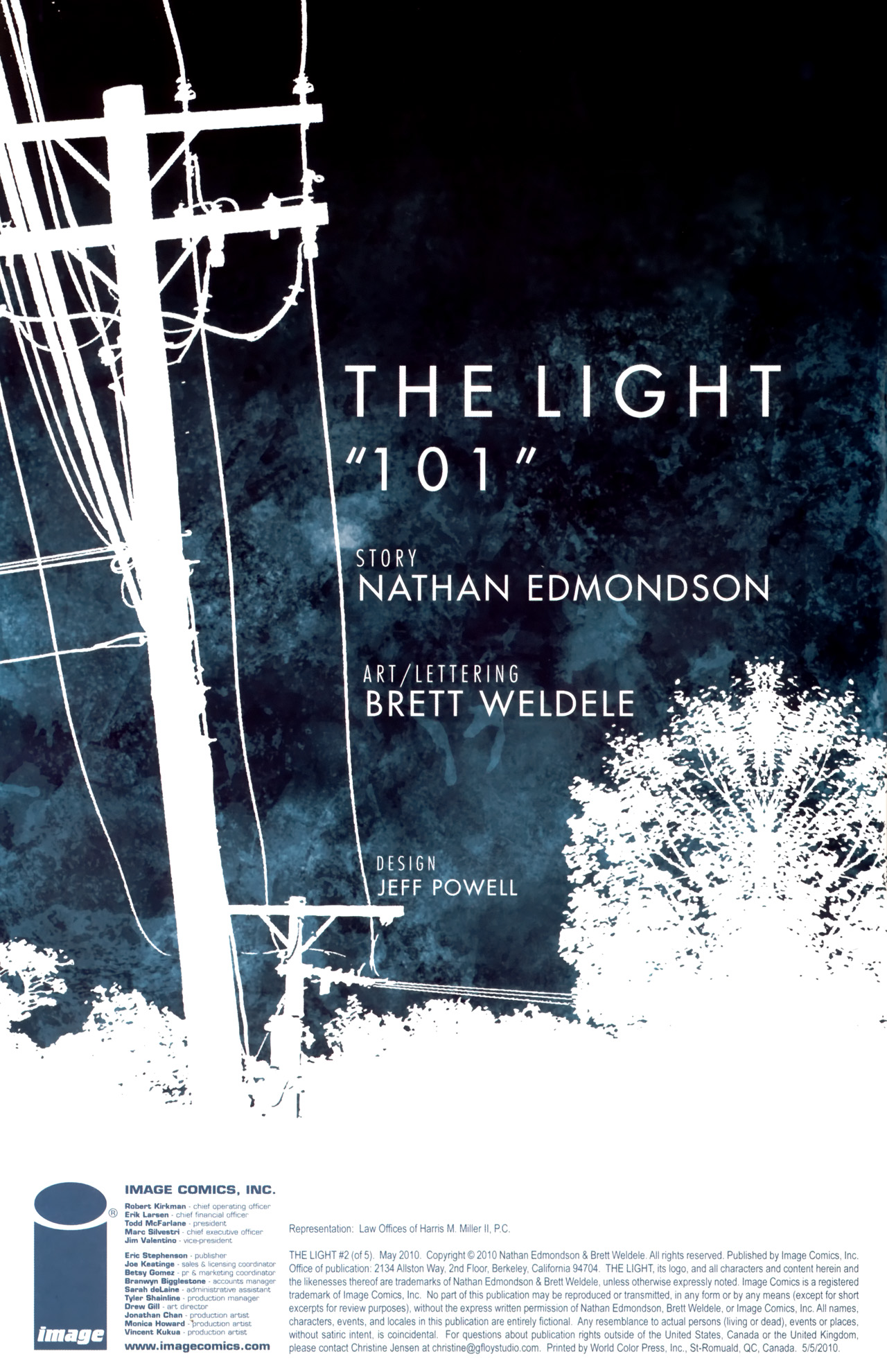 Read online The Light comic -  Issue #2 - 2