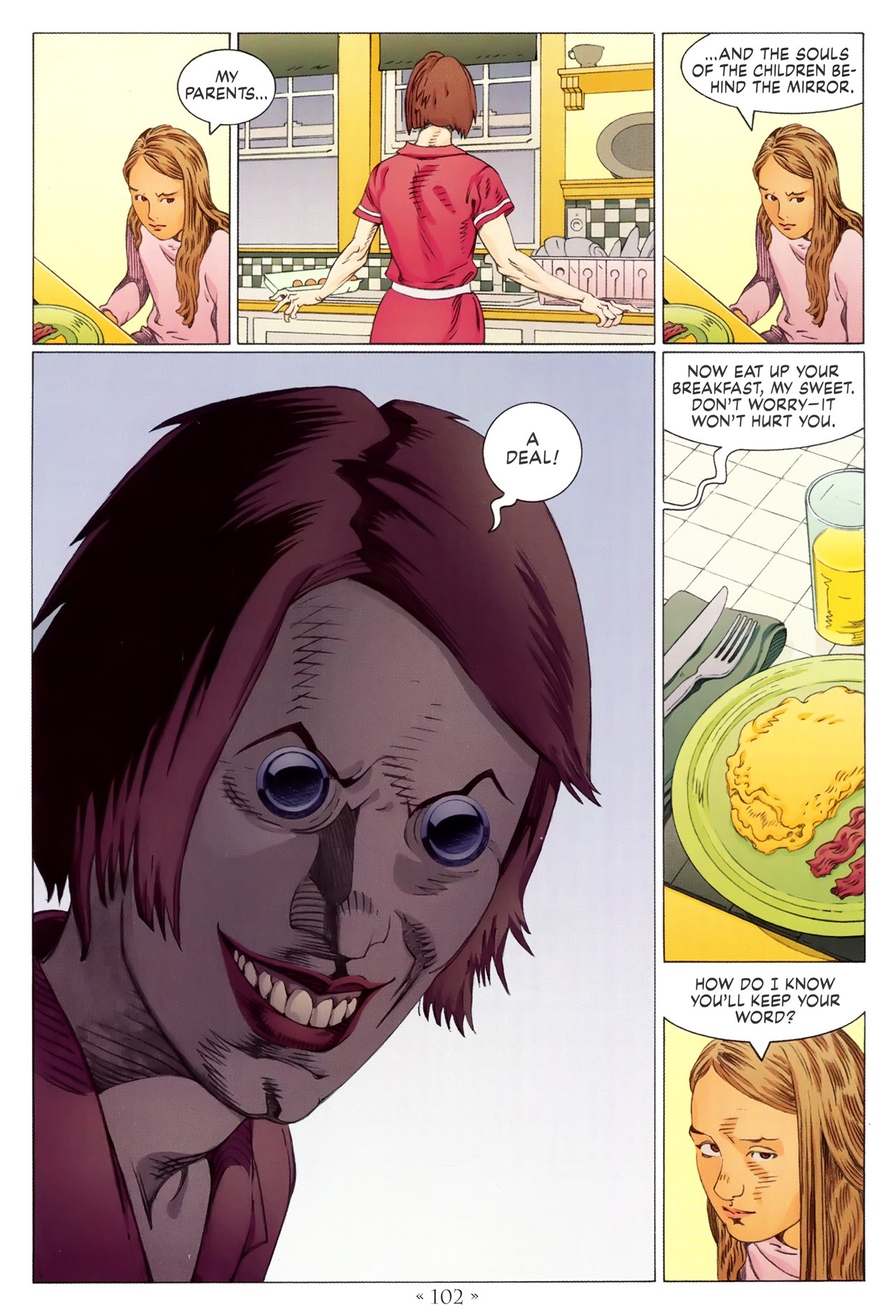 Read online Coraline comic -  Issue #1 - 108