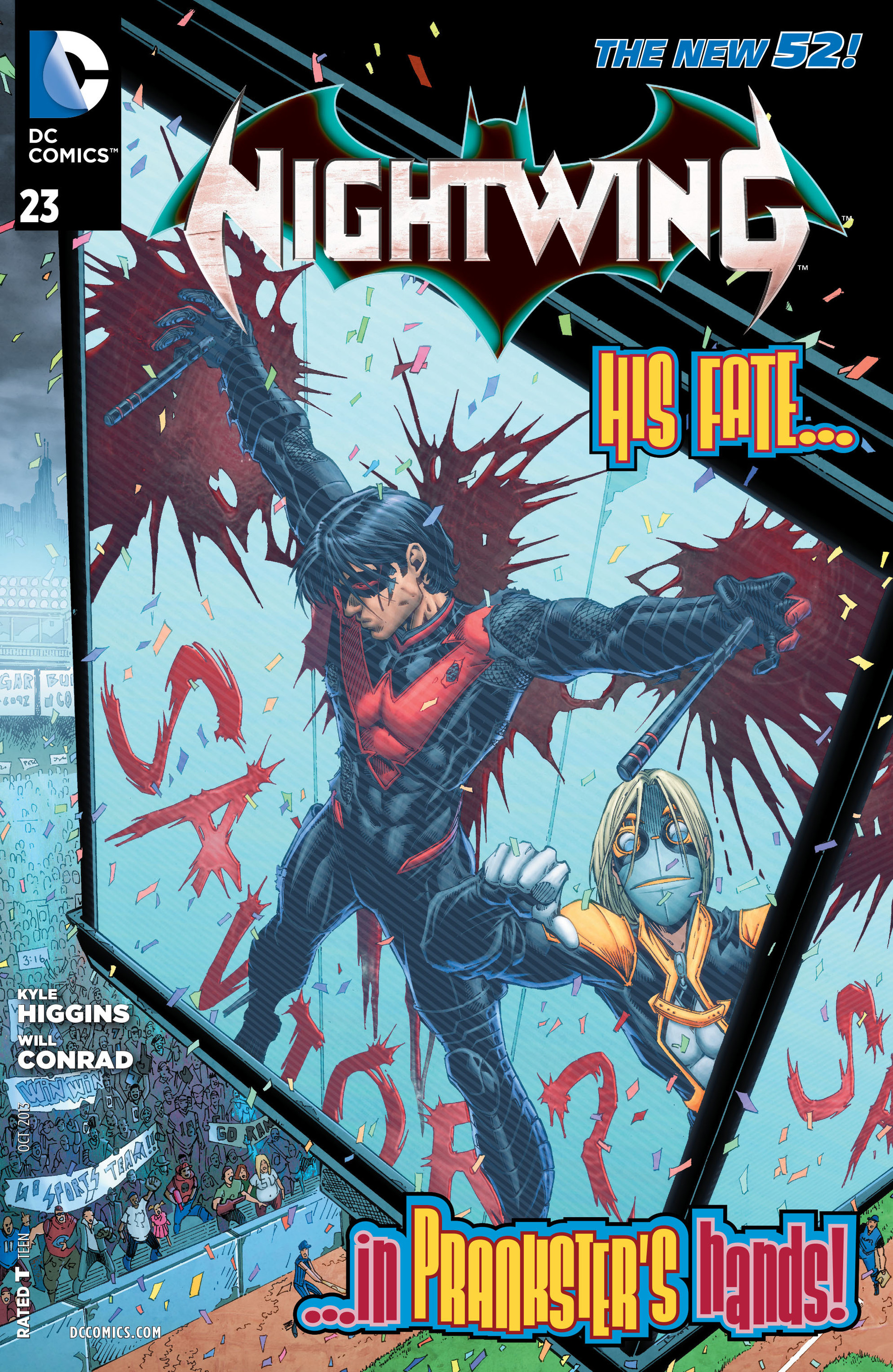 Read online Nightwing (2011) comic -  Issue #23 - 1