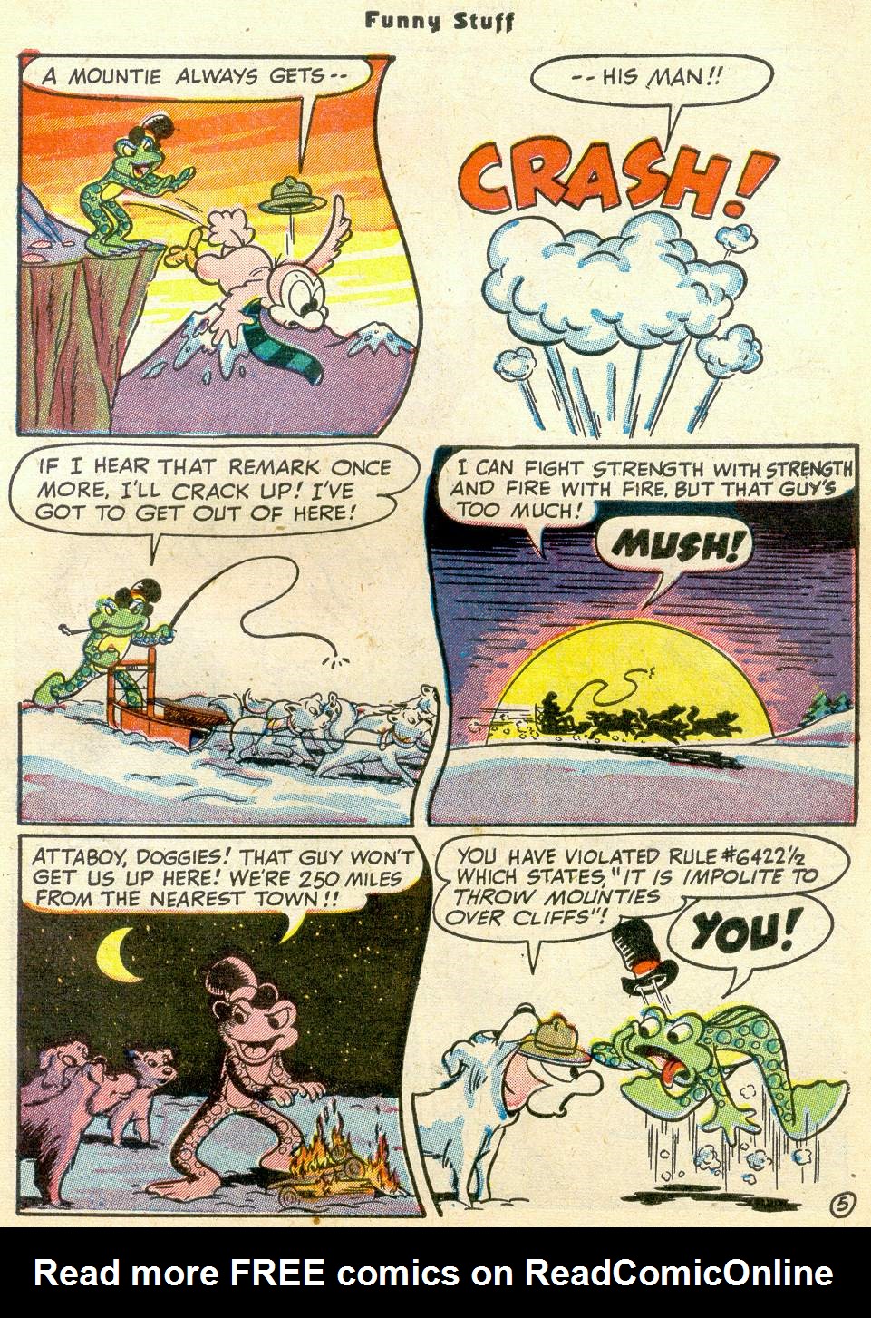 Read online Funny Stuff comic -  Issue #40 - 47