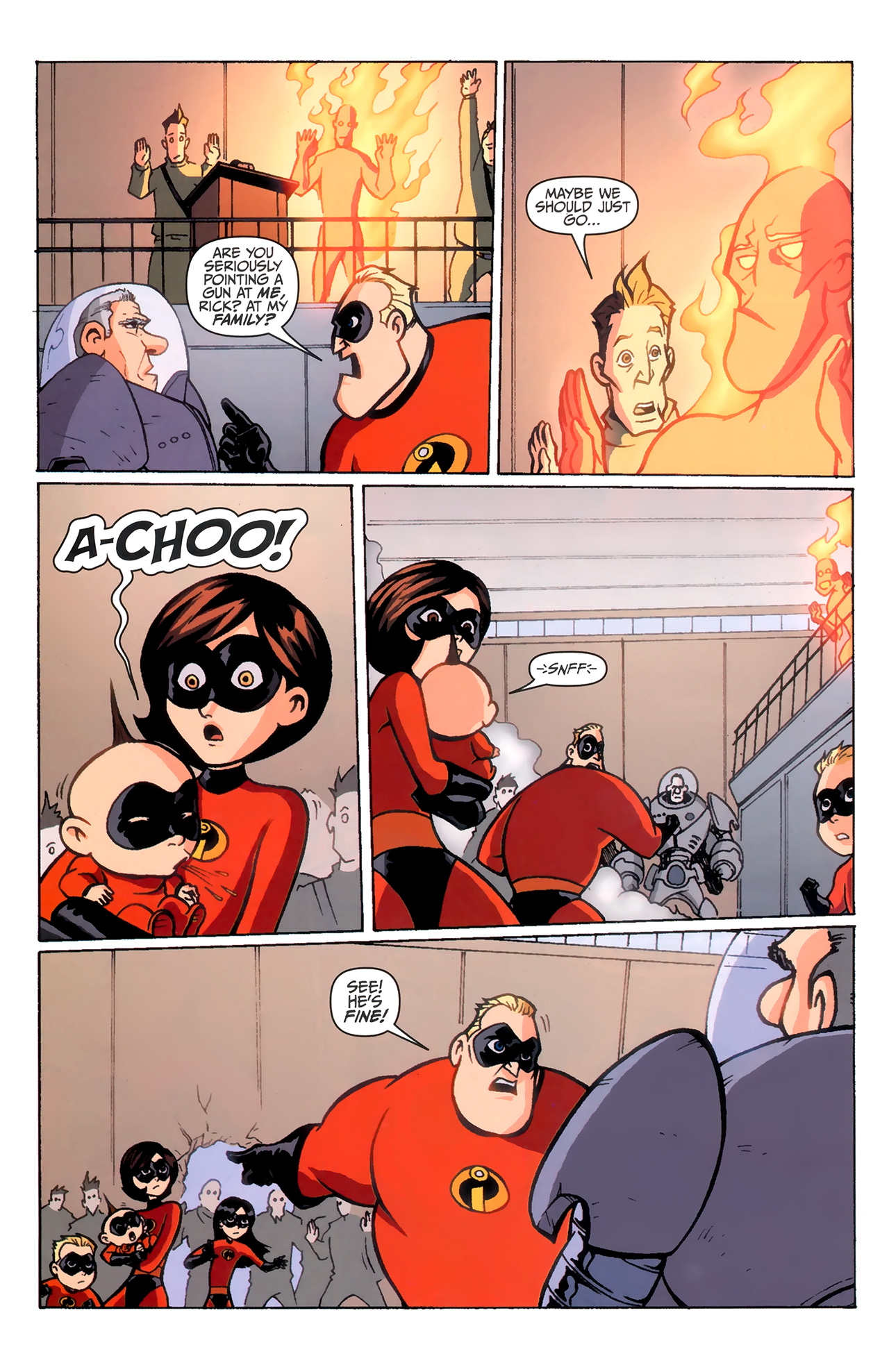 Read online The Incredibles comic -  Issue #1 - 22