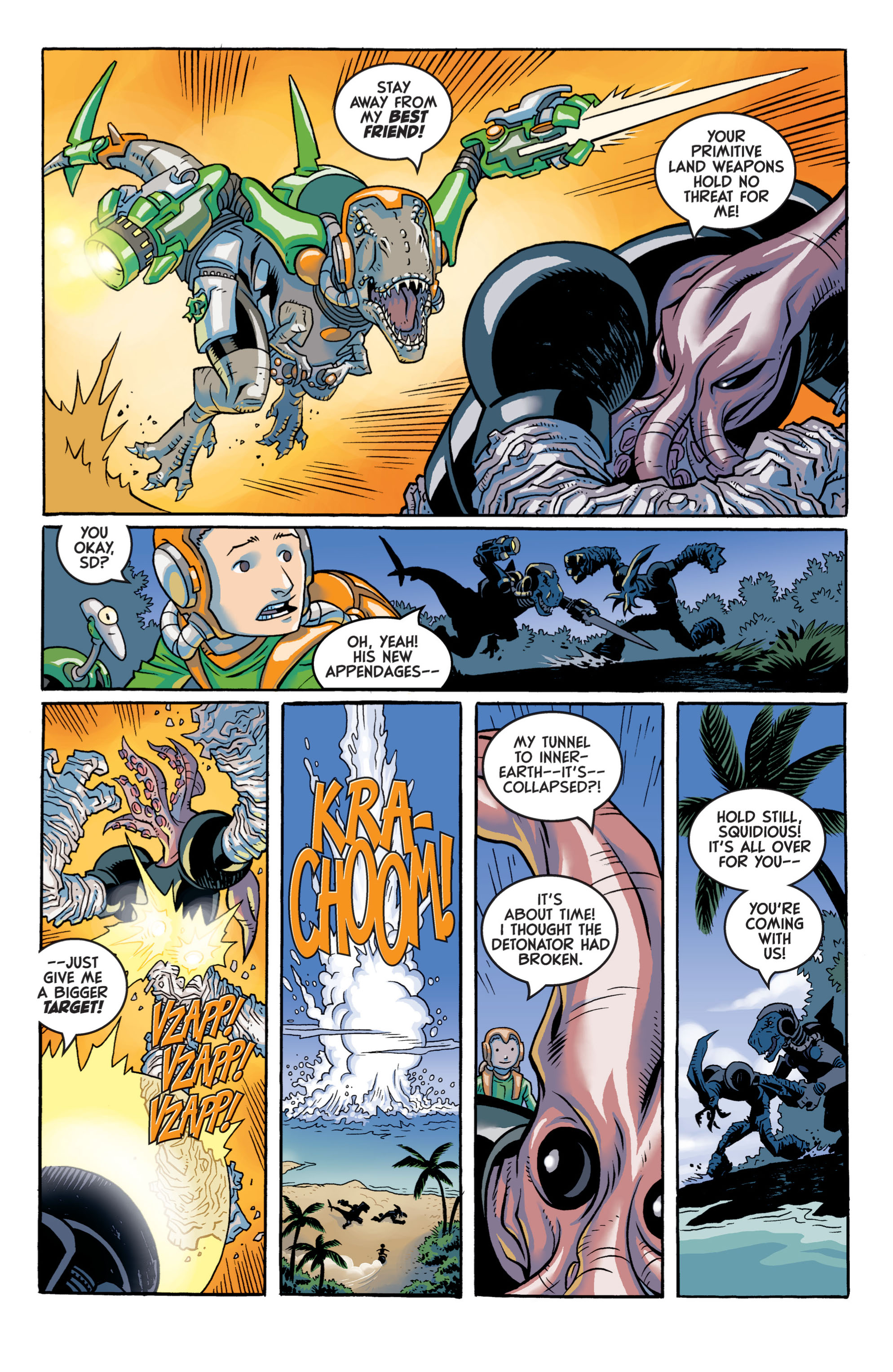 Read online Super Dinosaur (2011) comic -  Issue #6 - 10