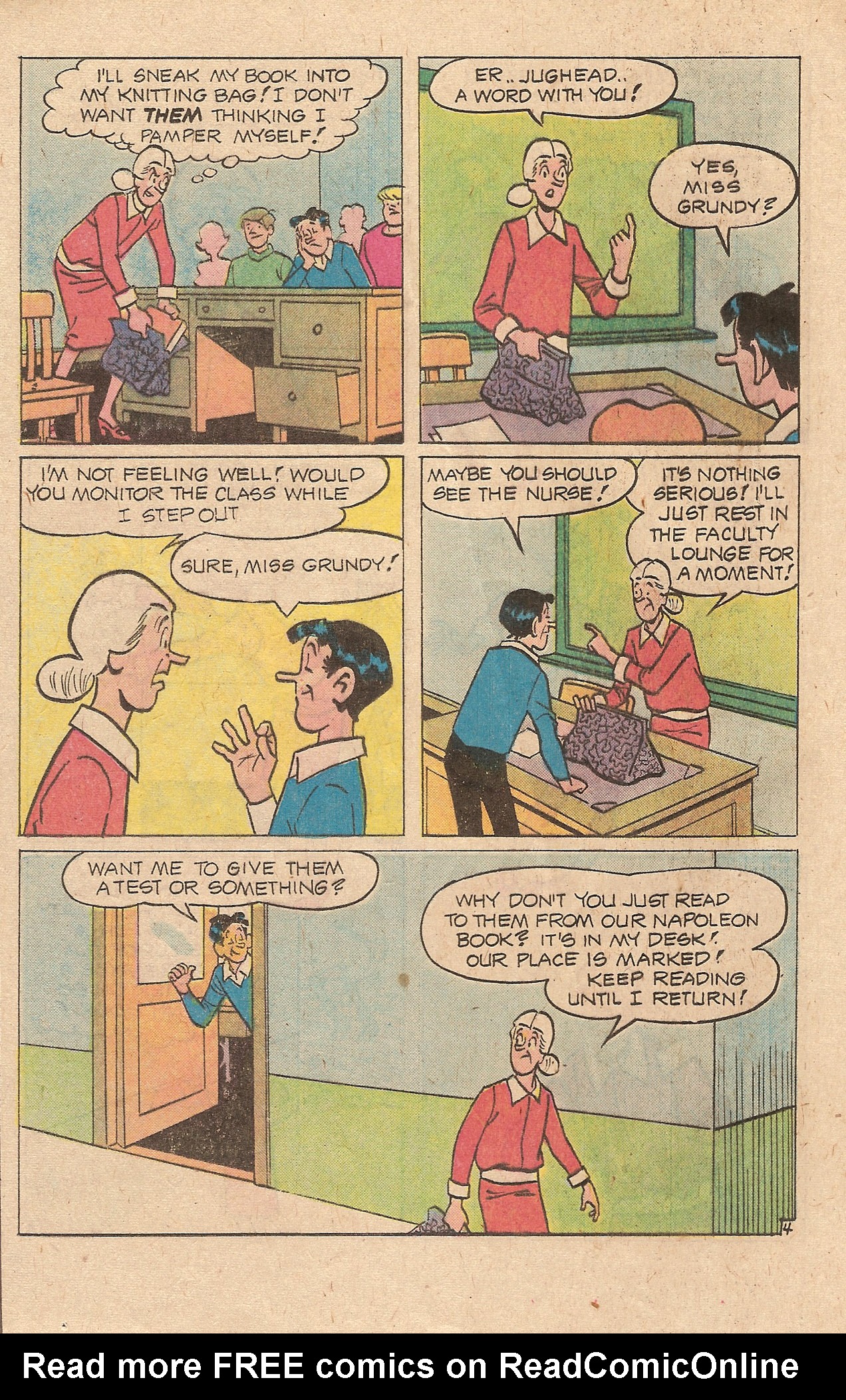 Read online Jughead (1965) comic -  Issue #286 - 16