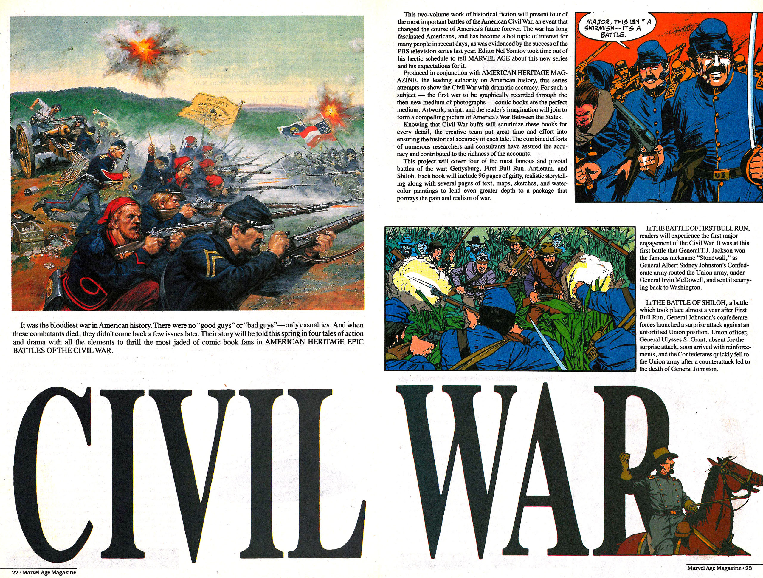 Read online Marvel Age comic -  Issue #124 - 23