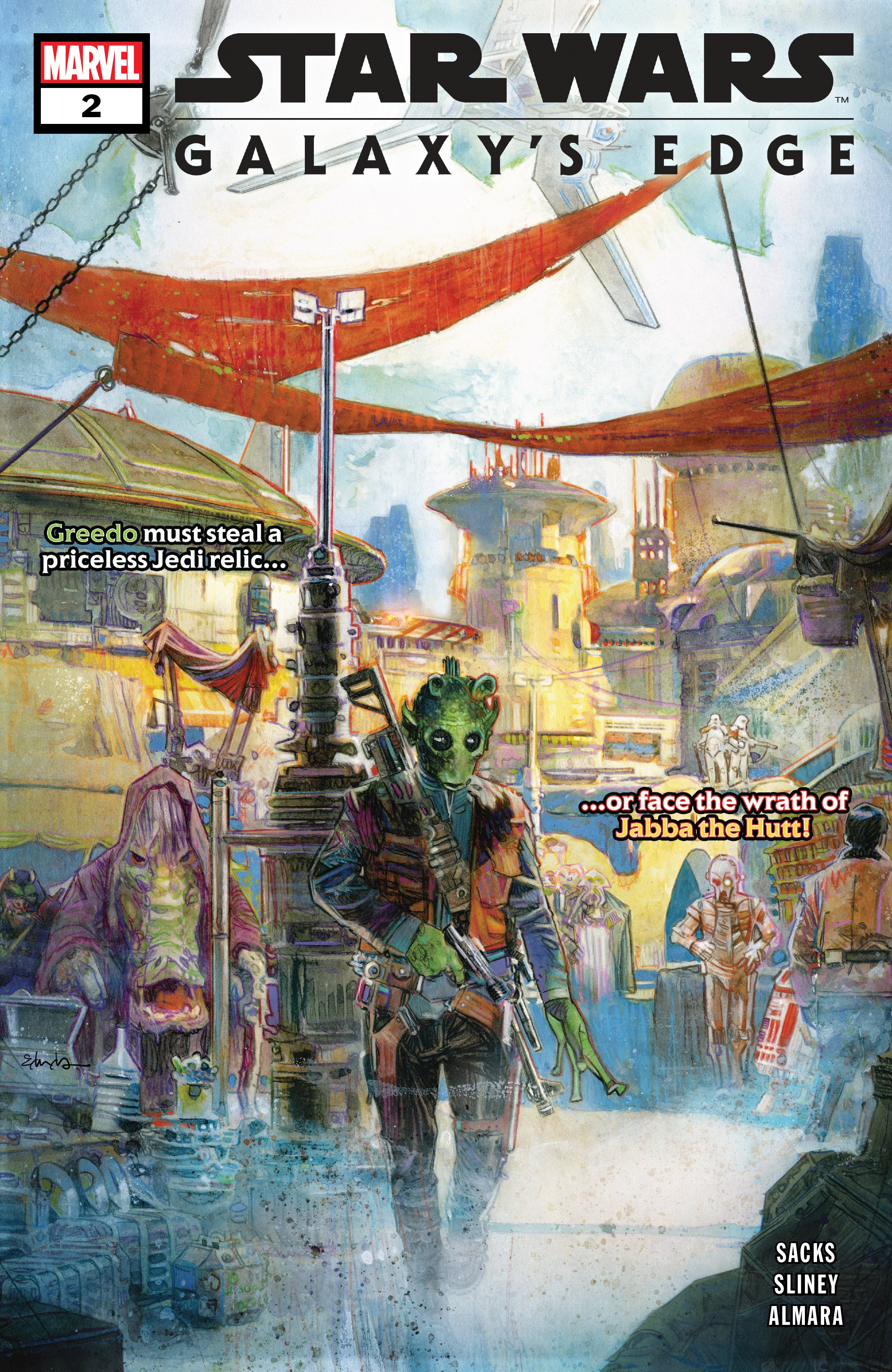 Read online Star Wars: Galaxy's Edge comic -  Issue #2 - 1
