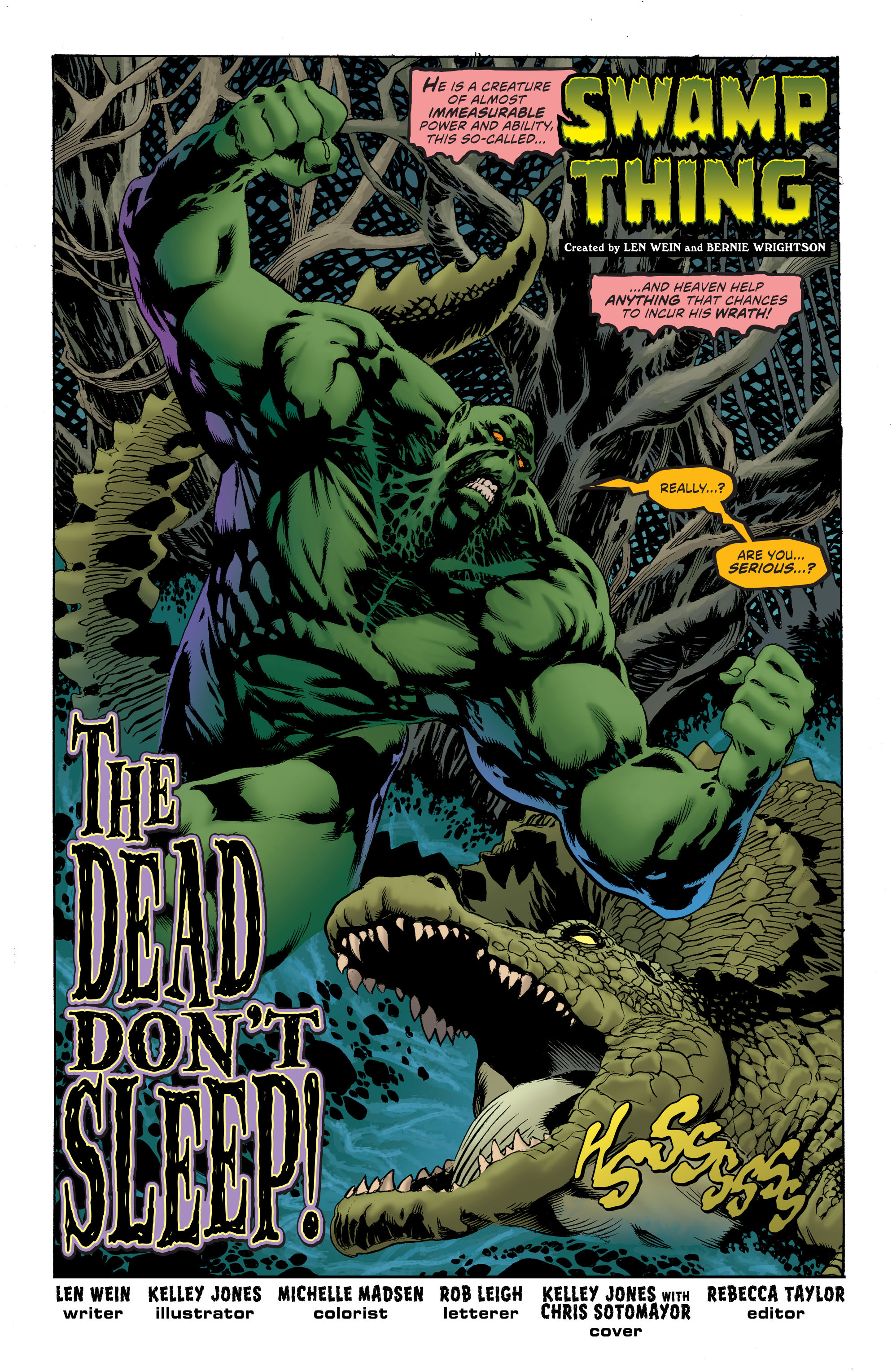 Read online Swamp Thing (2016) comic -  Issue #1 - 6