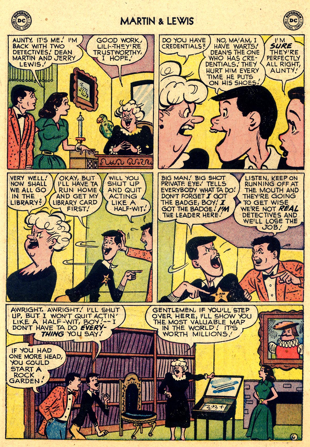 Read online The Adventures of Dean Martin and Jerry Lewis comic -  Issue #8 - 8