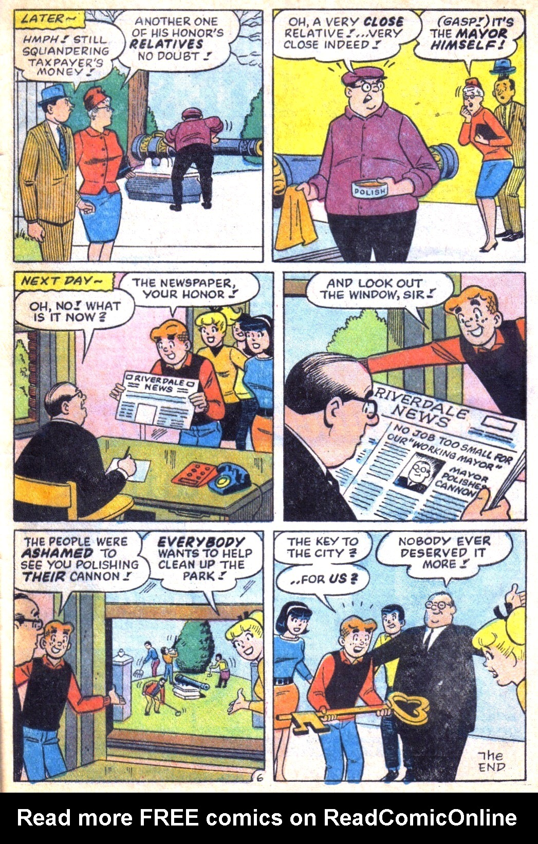 Read online Archie (1960) comic -  Issue #171 - 33