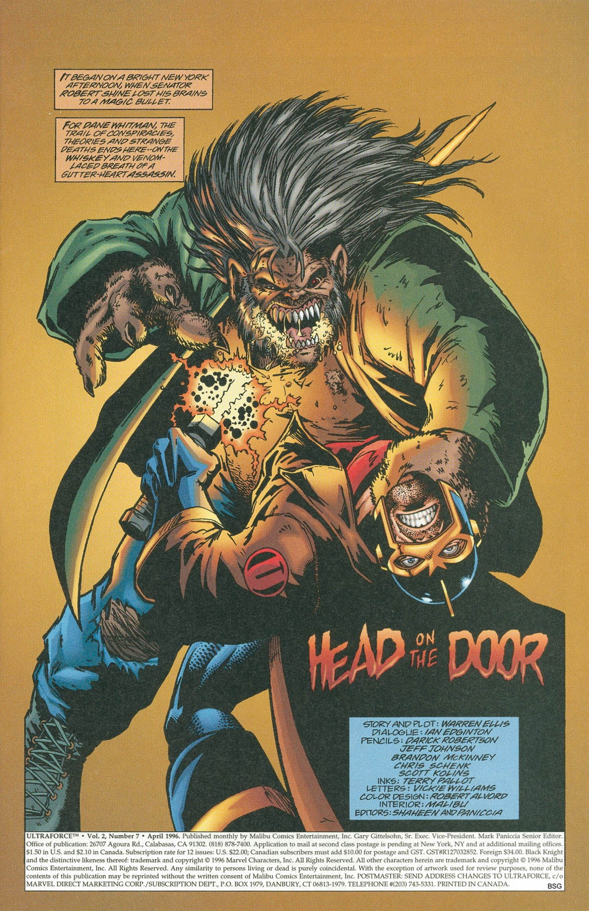 Read online UltraForce (1995) comic -  Issue #7 - 3