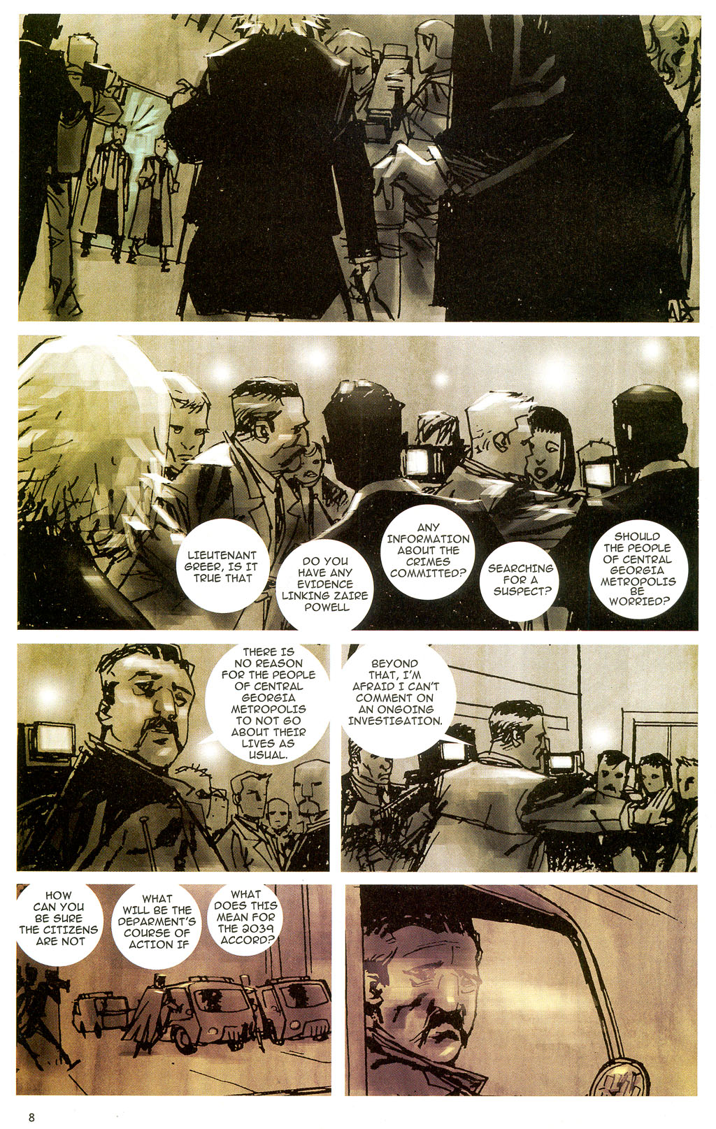 Read online The Surrogates comic -  Issue #3 - 10