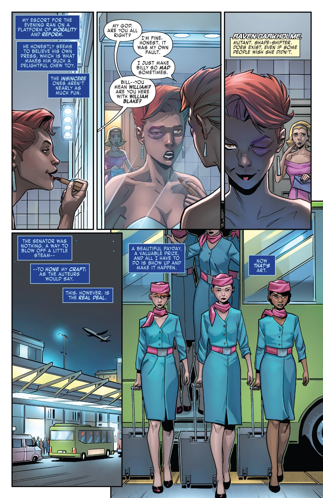 Read online X-Men: Black - Mystique comic -  Issue # Full - 4