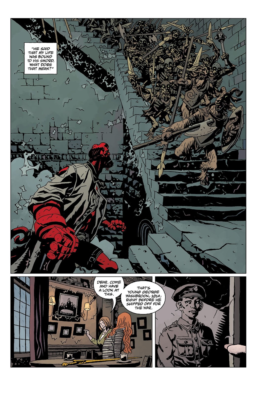 Hellboy: The Storm And The Fury issue TPB - Page 96